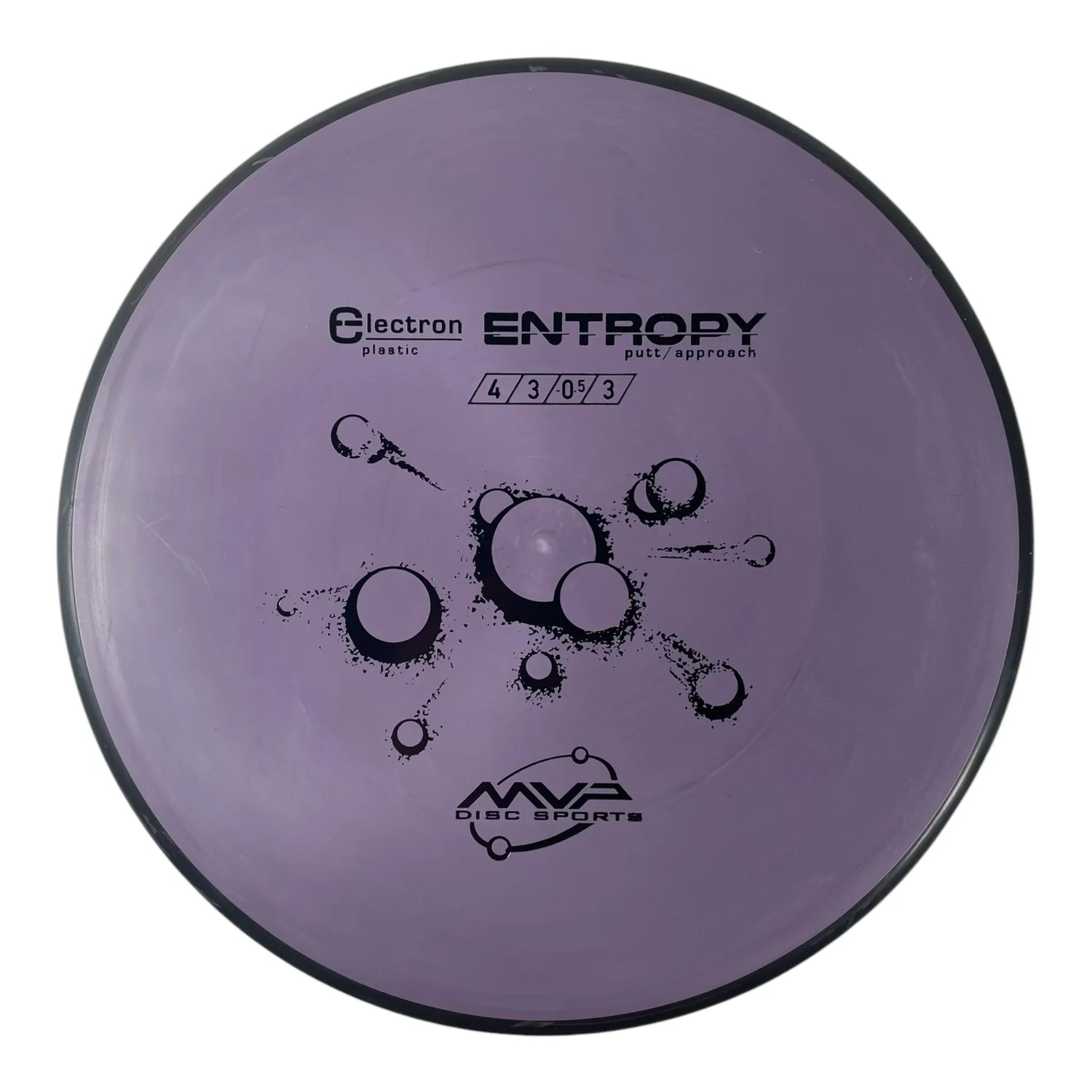 MVP Disc Sports Entropy | Electron | Purple/Black 174g Disc Golf