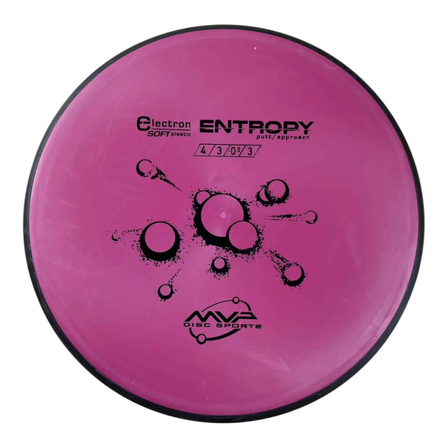 MVP Disc Sports Entropy | Electron Soft | Purple/Black 170g Disc Golf