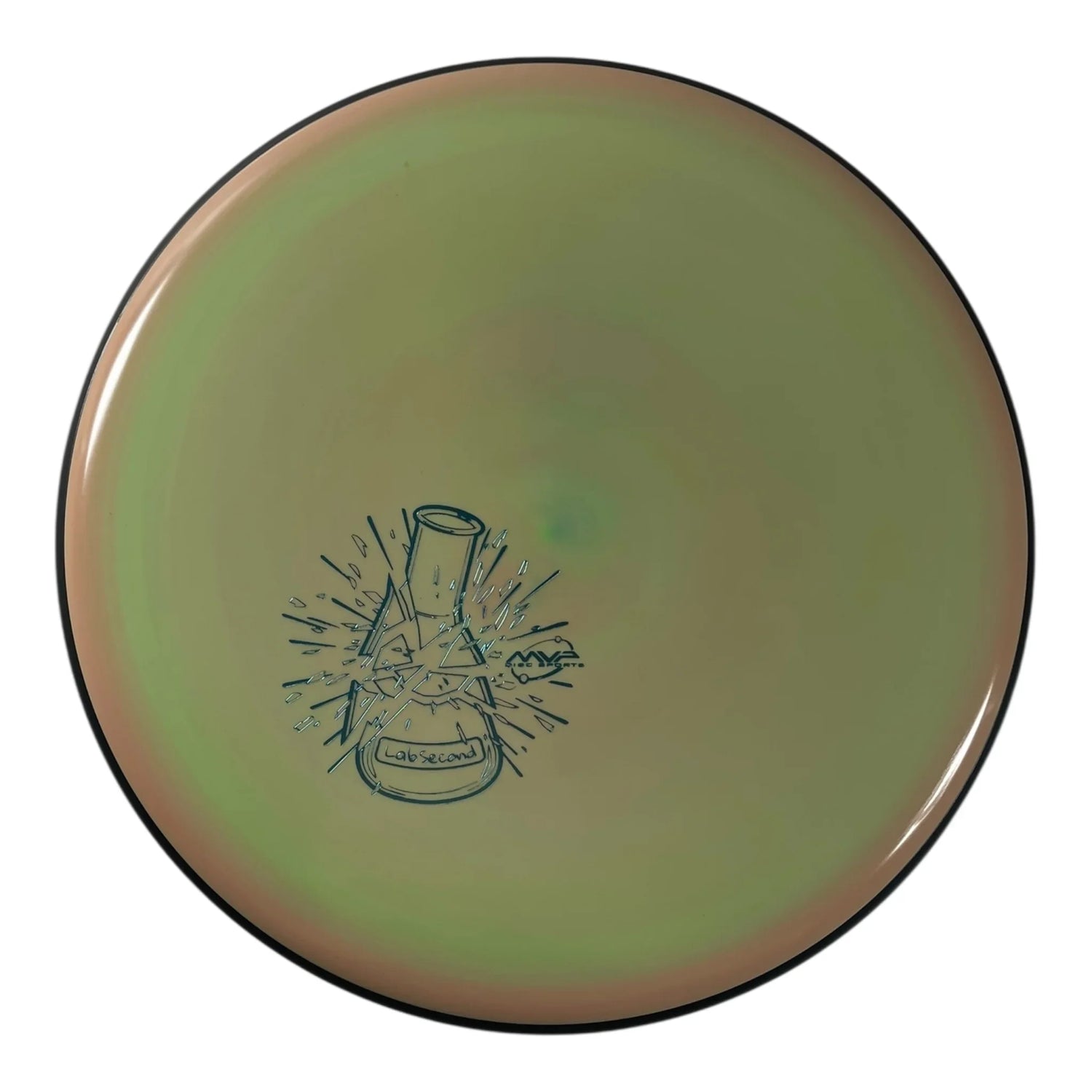MVP Disc Sports Glitch - Lab Second | Neutron Soft | Green/Blue 152g Disc Golf