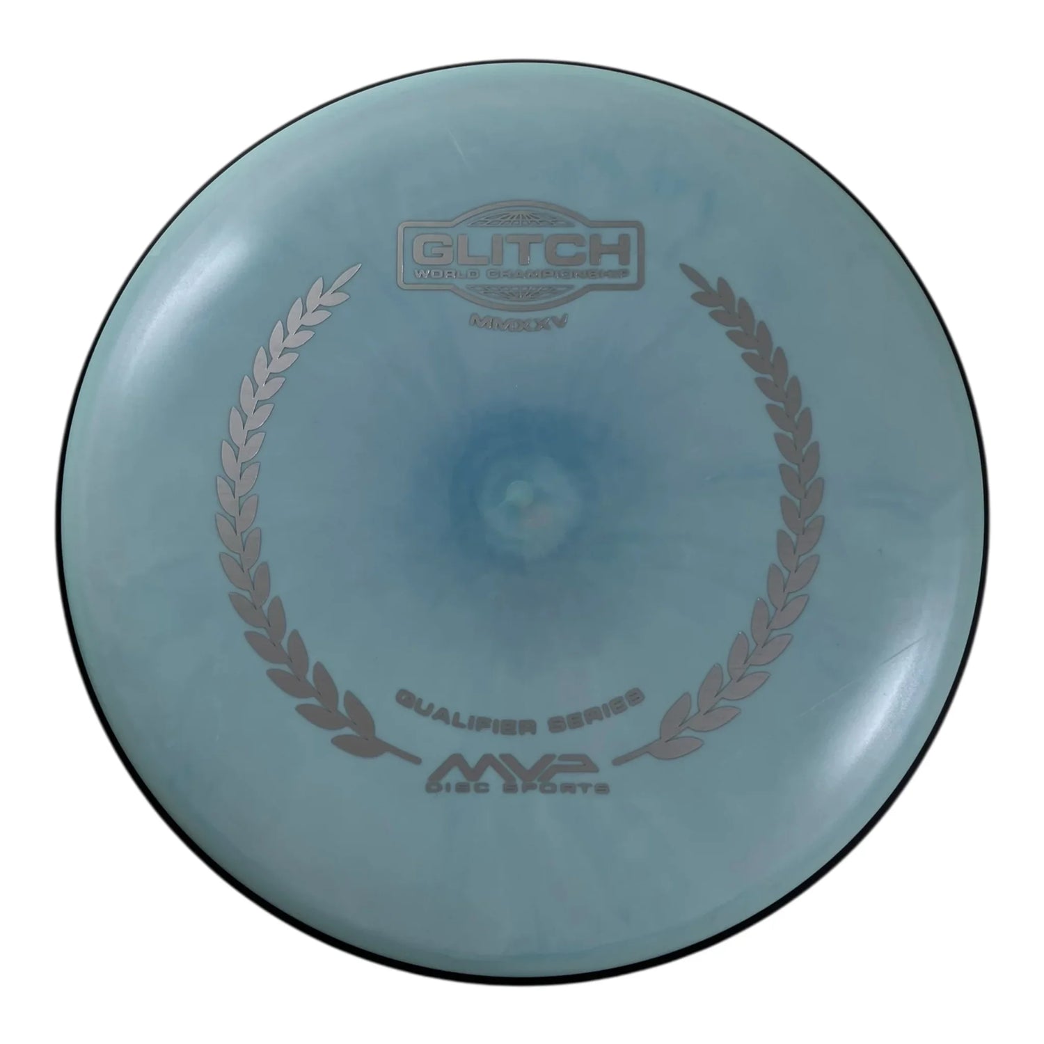MVP Disc Sports Glitch | Fission | Light Blue/Black 146g (GWCQ 2025) Disc Golf
