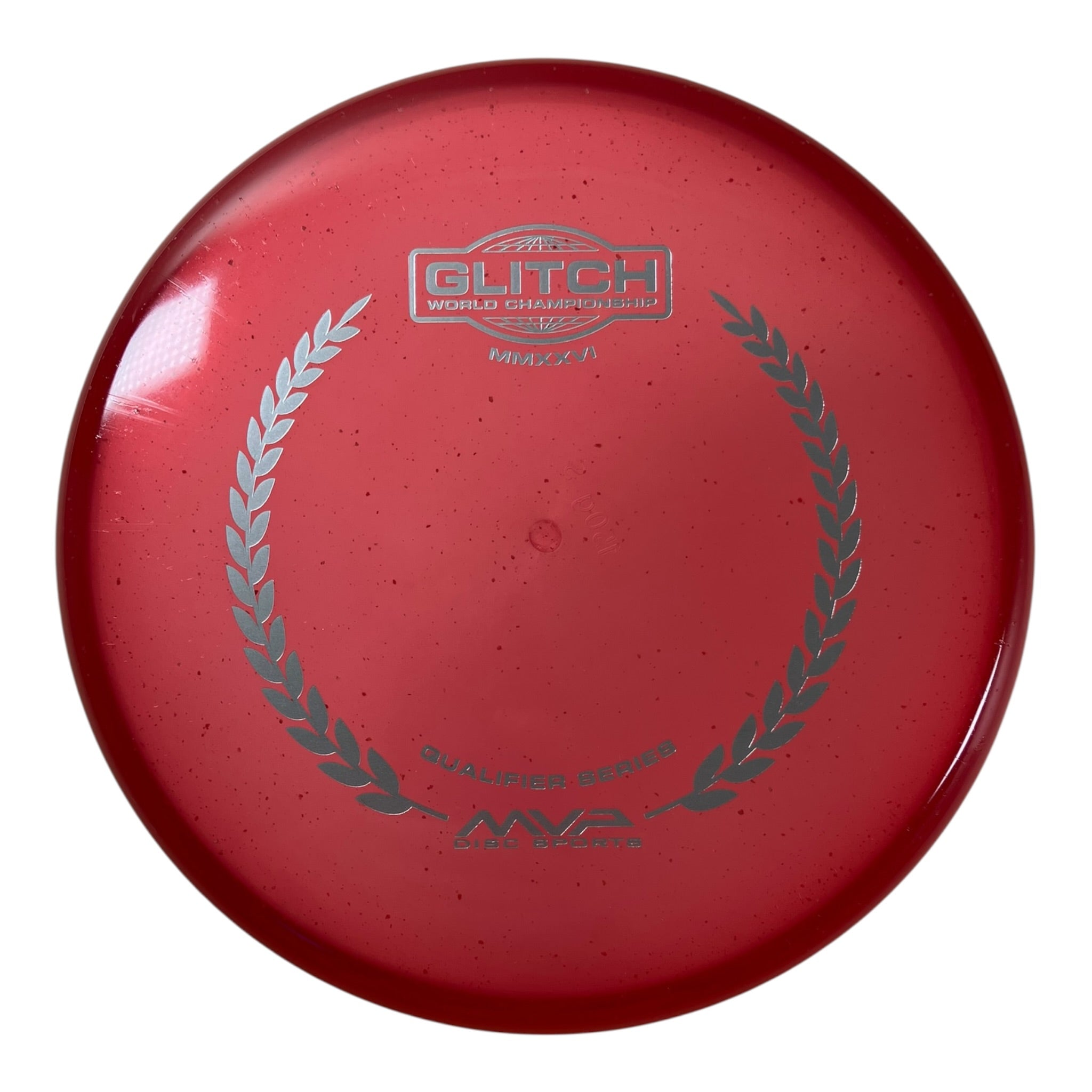 MVP Disc Sports Glitch | Particle Proton Soft | Red 150-152g Disc Golf