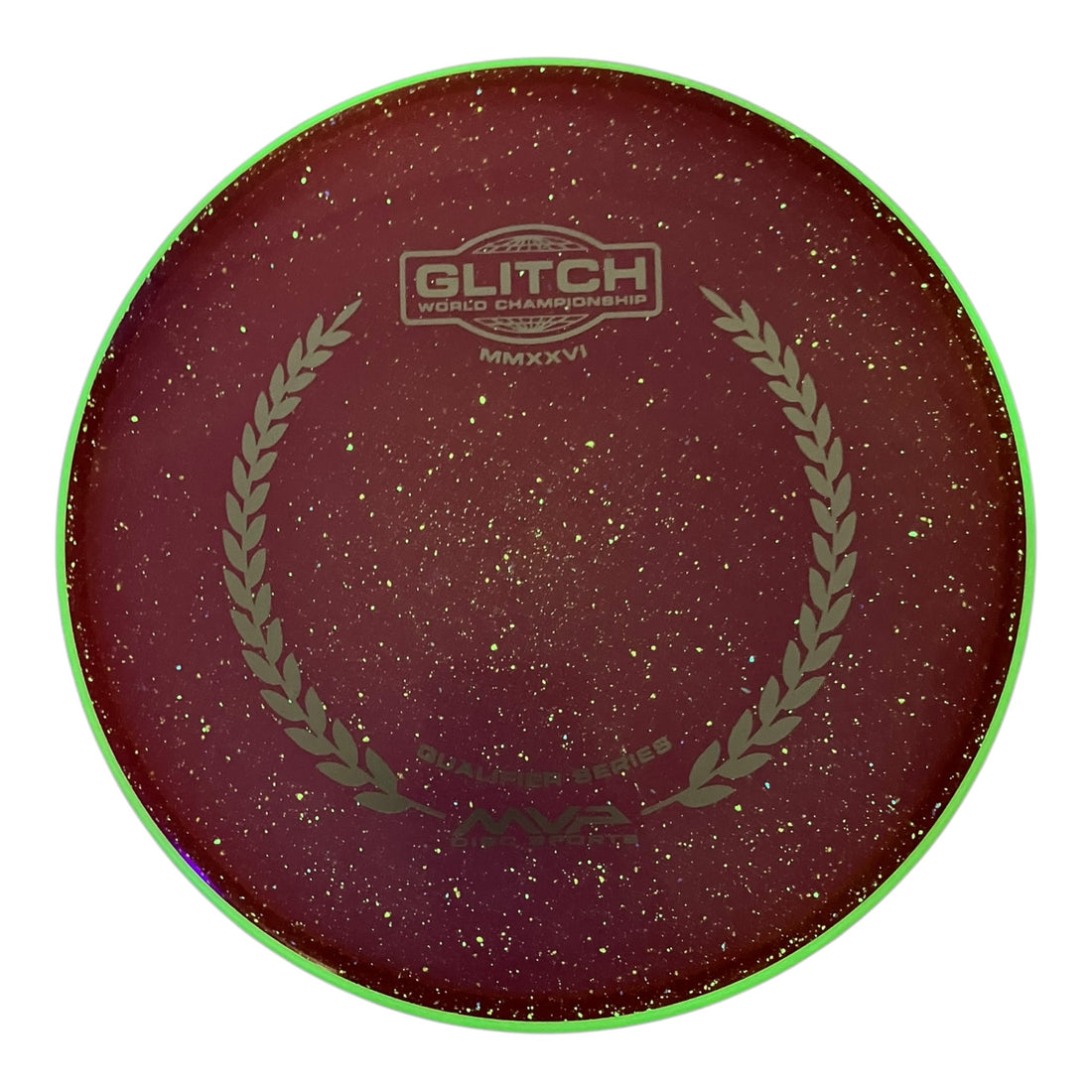 MVP Disc Sports Glitch | Particle Proton Soft | Red 150-152g Disc Golf