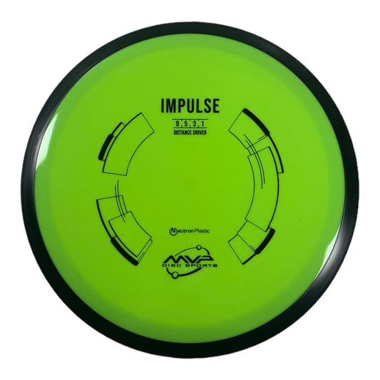 MVP Disc Sports Impulse | Neutron | Green/Black 171g Disc Golf