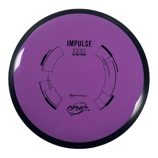 MVP Disc Sports Impulse | Neutron | Purple/Black 163-172g Disc Golf