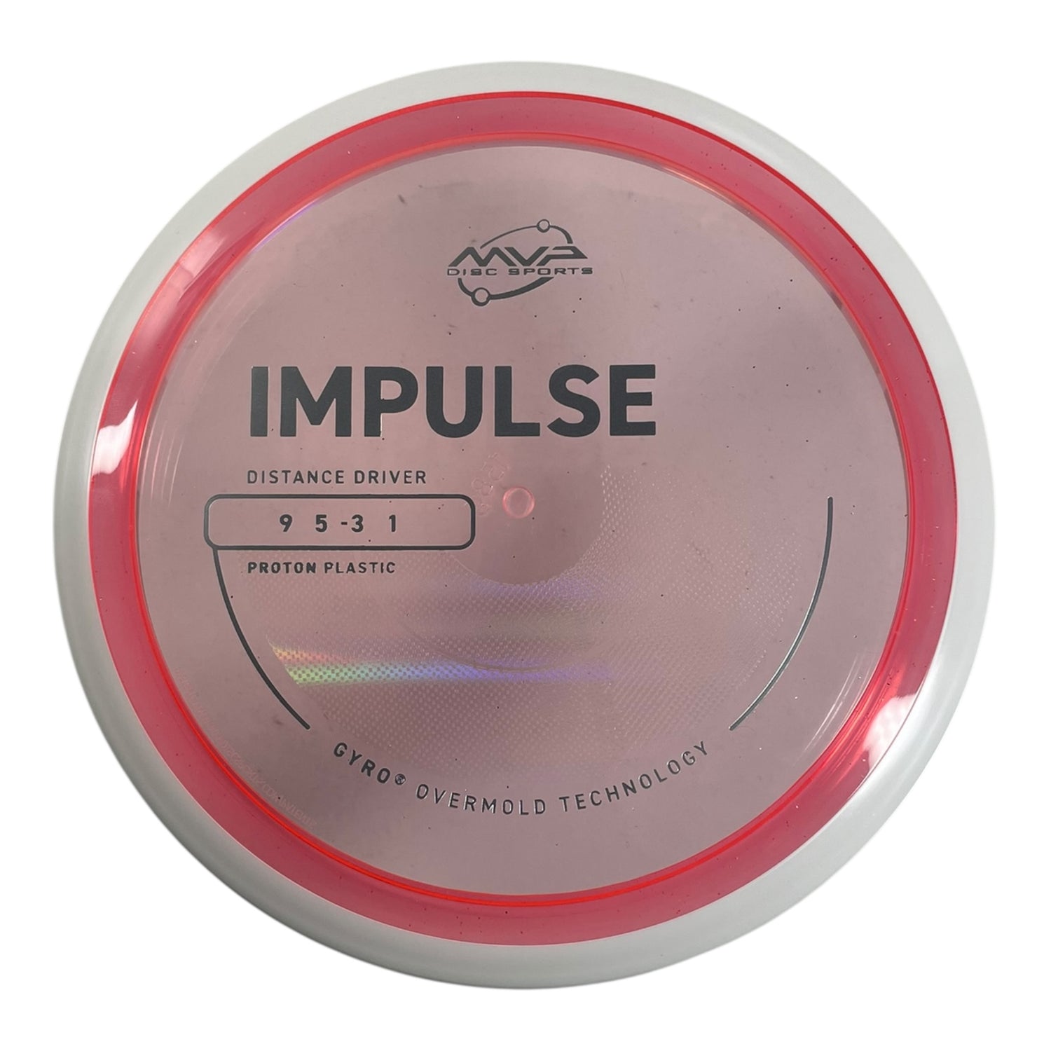 MVP Disc Sports Impulse | Proton | Pink/White 158g (Project Lab Coat) Disc Golf