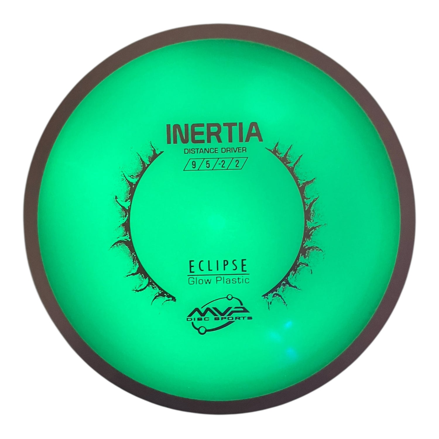 MVP Disc Sports Inertia | Eclipse | Glow/White 168-173g (Project Lab Coat) Disc Golf
