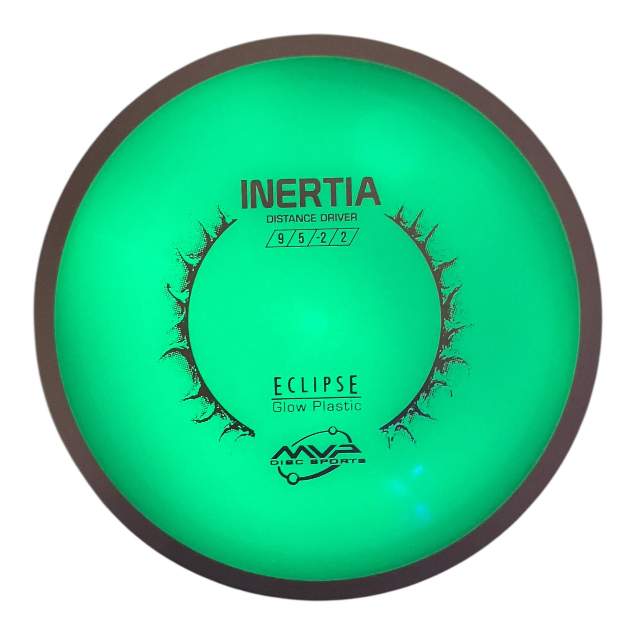 MVP Disc Sports Inertia | Eclipse | Glow/White 168-173g (Project Lab Coat) Disc Golf