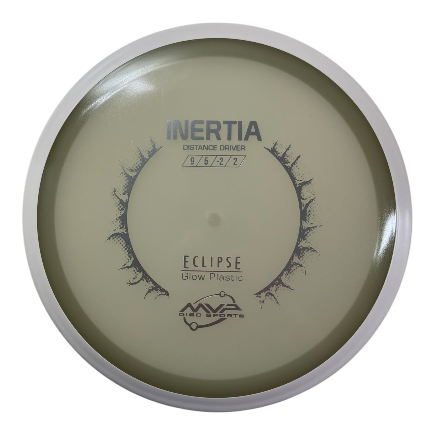 MVP Disc Sports Inertia | Eclipse | Glow/White 168-173g (Project Lab Coat) Disc Golf
