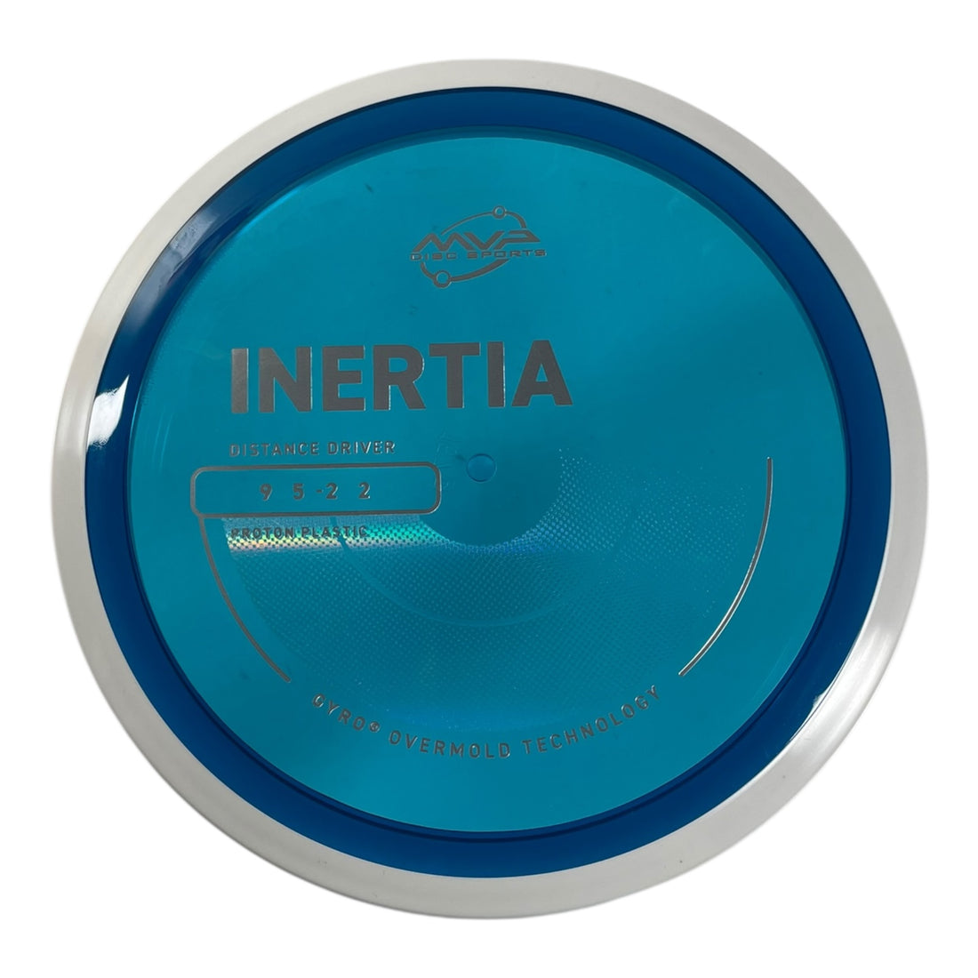 MVP Disc Sports Inertia | Proton | Blue/White 157g (Project Lab Coat) Disc Golf