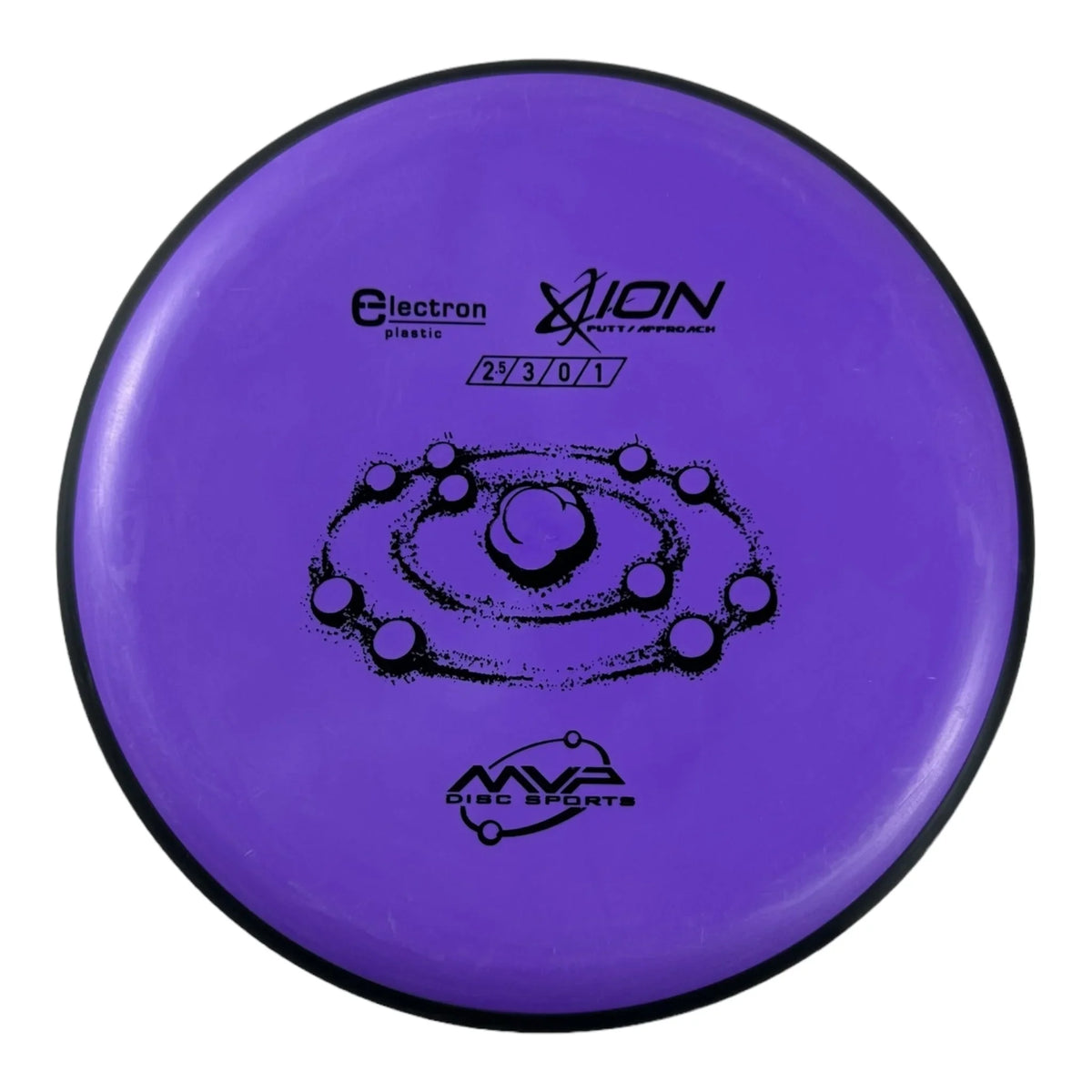 MVP Disc Sports Ion | Electron | Purple/Black 172g Disc Golf