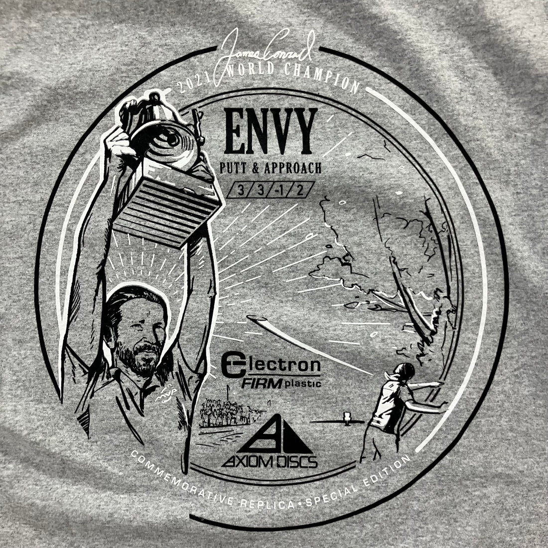 MVP Disc Sports James Conrad World Champ T-Shirt Disc Golf