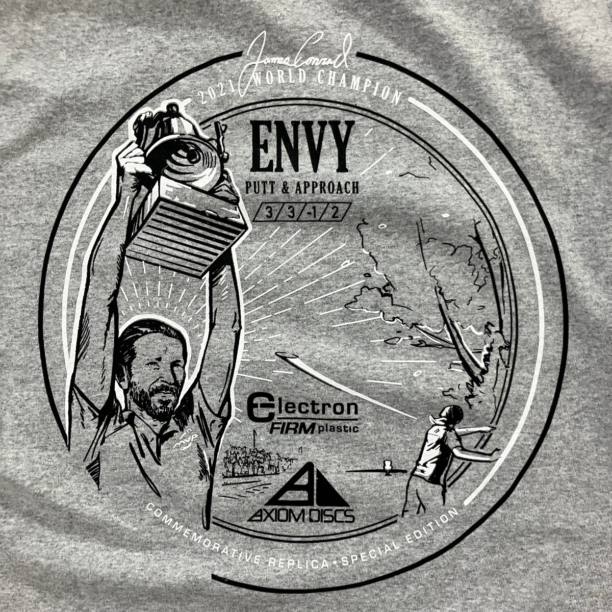 MVP Disc Sports James Conrad World Champ T-Shirt Disc Golf