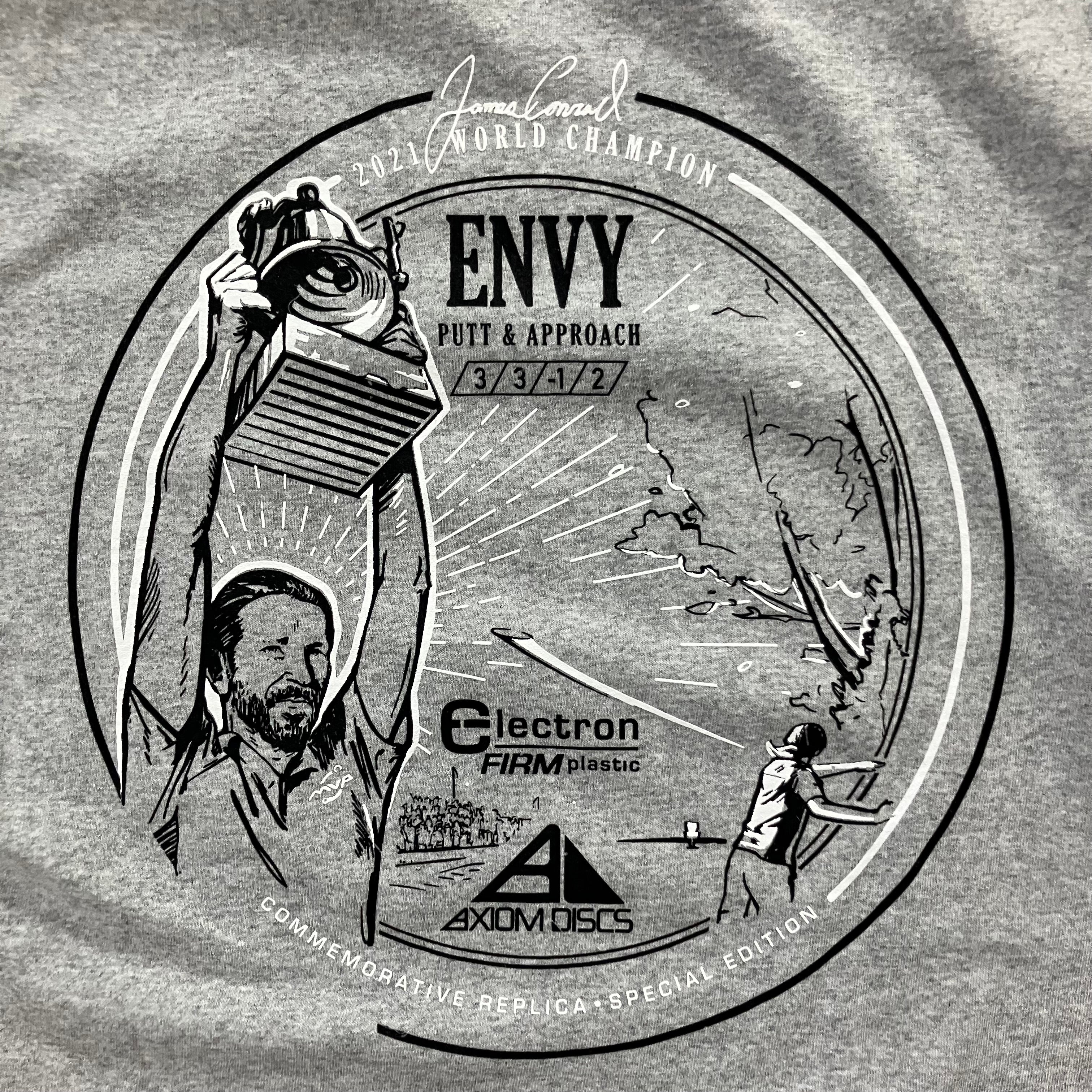 MVP Disc Sports James Conrad World Champ T-Shirt Disc Golf