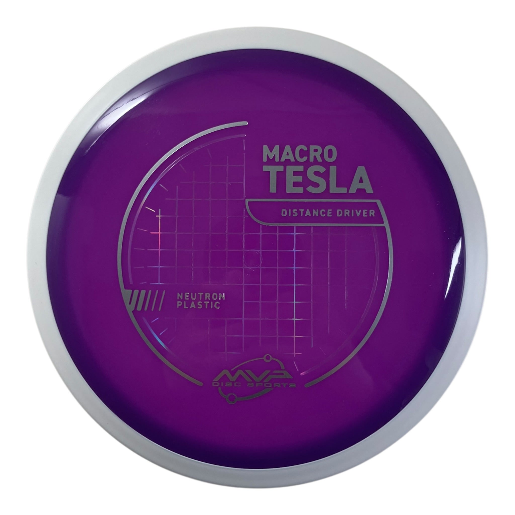 MVP Disc Sports Macro Tesla | Neutron | Purple (Project Lab Coat) Disc Golf