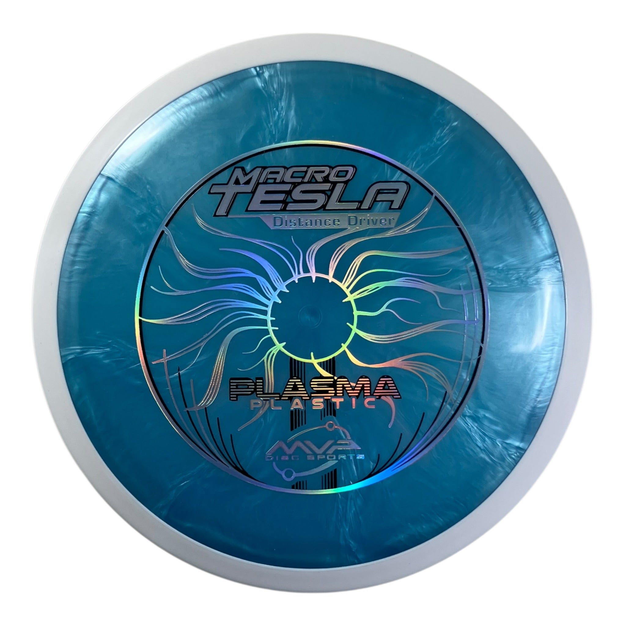 MVP Disc Sports Macro Tesla | Plasma | Blue (Project Lab Coat) Disc Golf