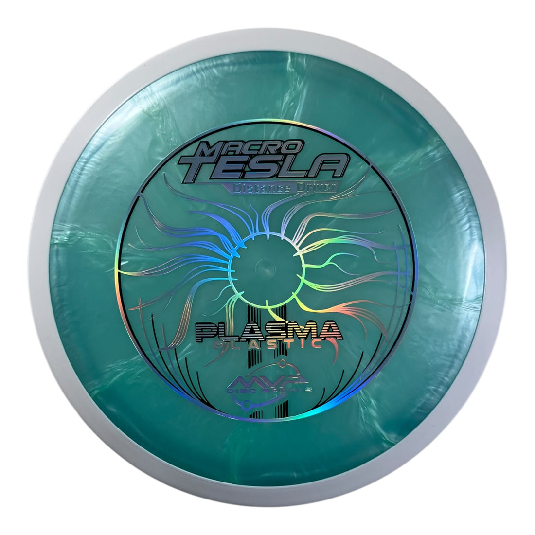 MVP Disc Sports Macro Tesla | Plasma | Teal (Project Lab Coat) Disc Golf