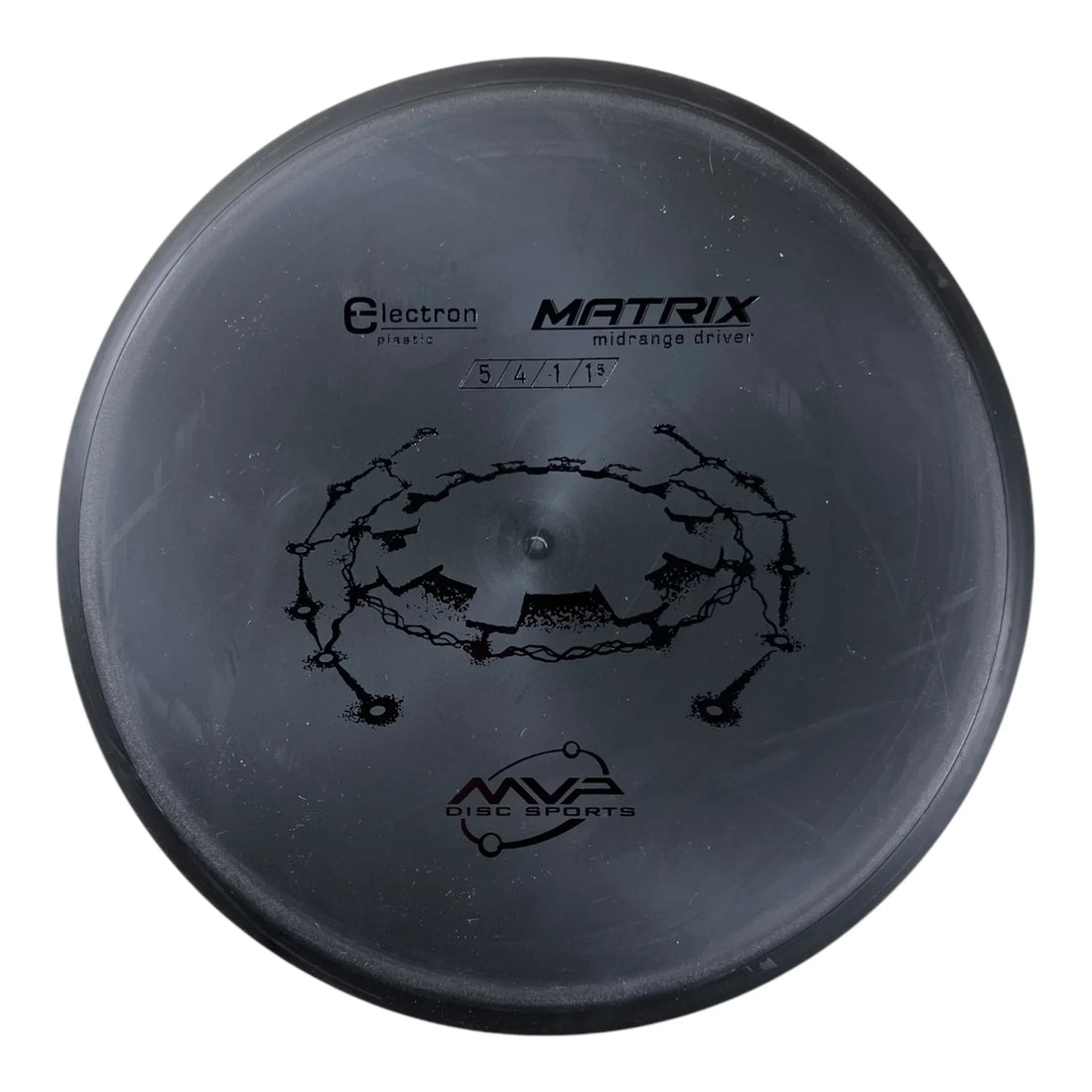 MVP Disc Sports Matrix | Electron | Black/Black 170-173g Disc Golf