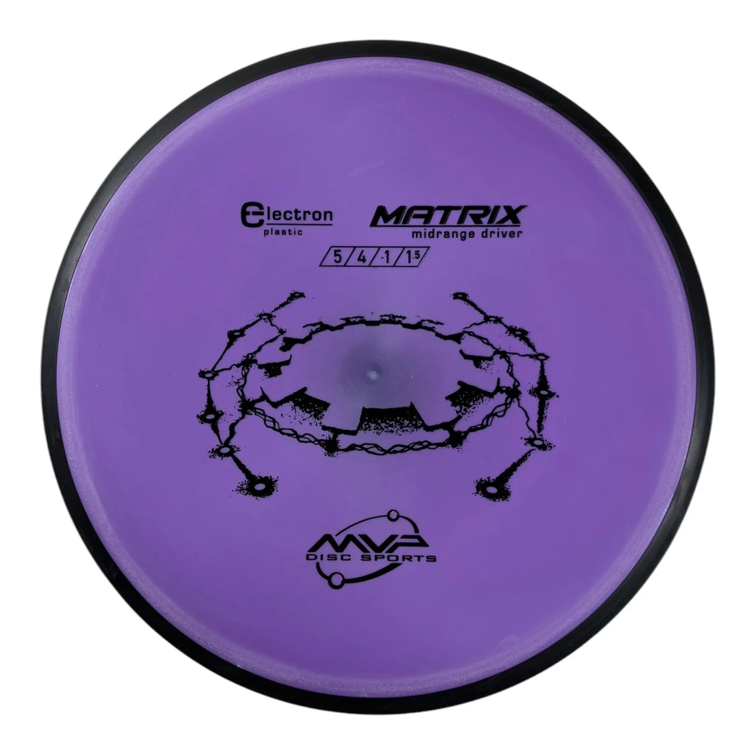 MVP Disc Sports Matrix | Electron | Purple/Black 168-169g Disc Golf