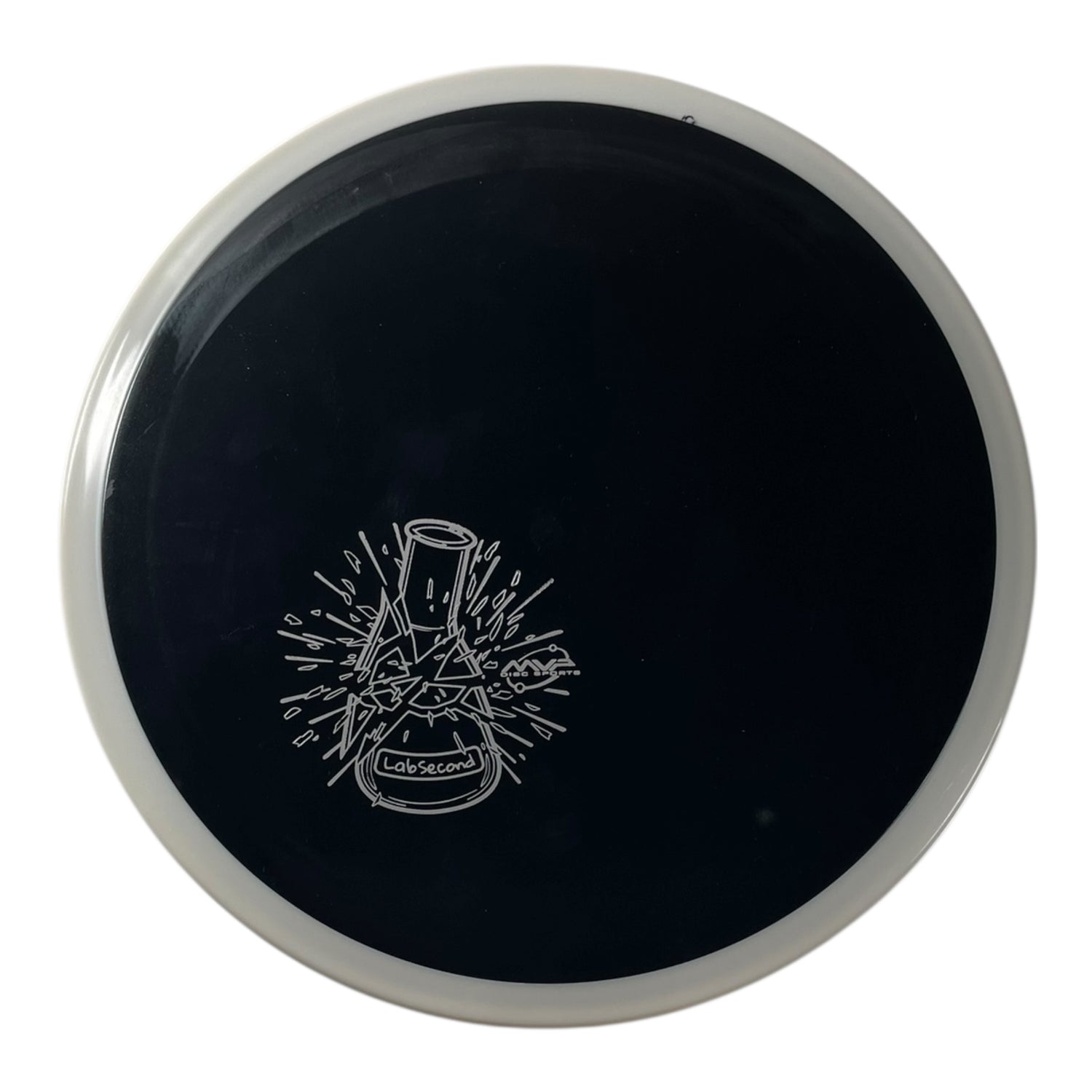 MVP Disc Sports Motion - Lab Second | R2 Neutron | Black/White 162-174g Disc Golf