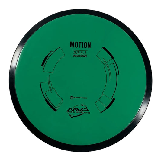 MVP Disc Sports Motion | Neutron | Green/Black 174g Disc Golf