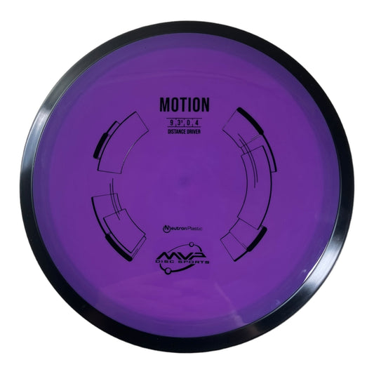 MVP Disc Sports Motion | Neutron | Purple/Black 171g Disc Golf