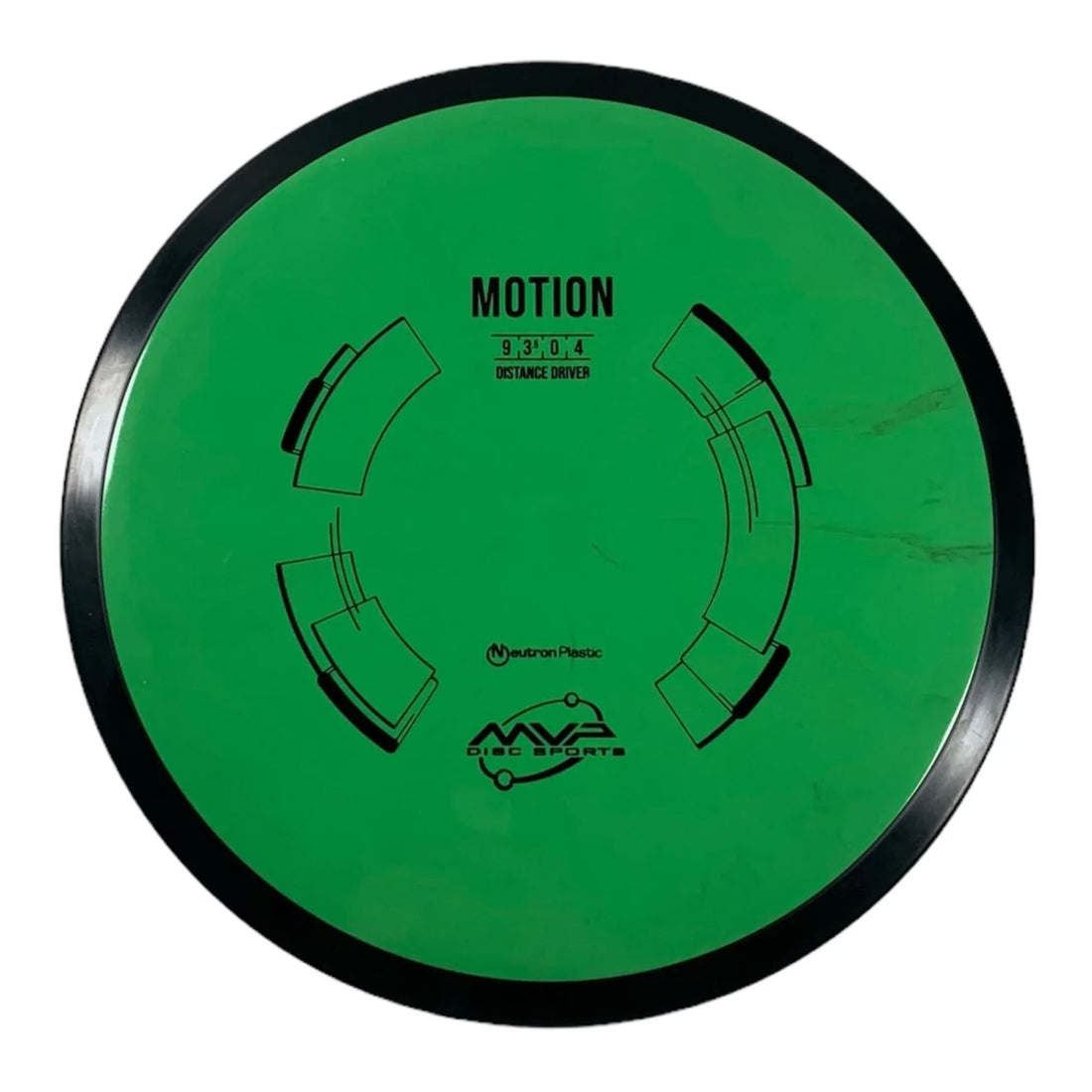 MVP Disc Sports Motion | Neutron | Green/Black 172 - 173g Disc Golf