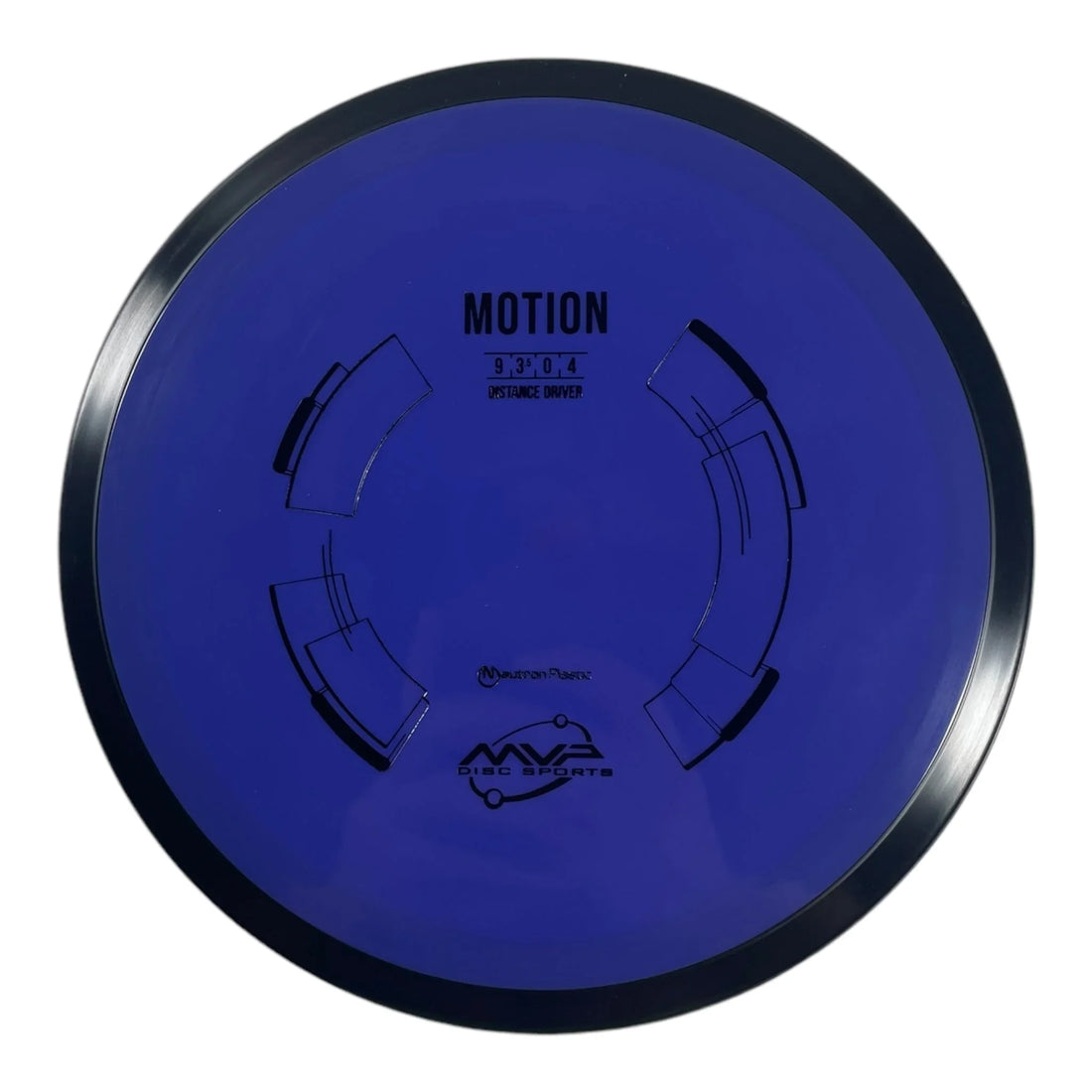 MVP Disc Sports Motion | Neutron | Purple/Black 166g Disc Golf