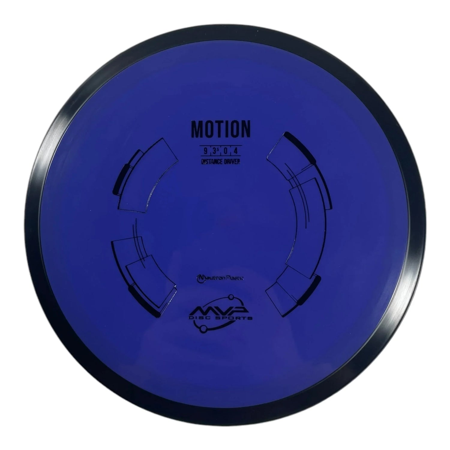 MVP Disc Sports Motion | Neutron | Purple/Black 166g Disc Golf