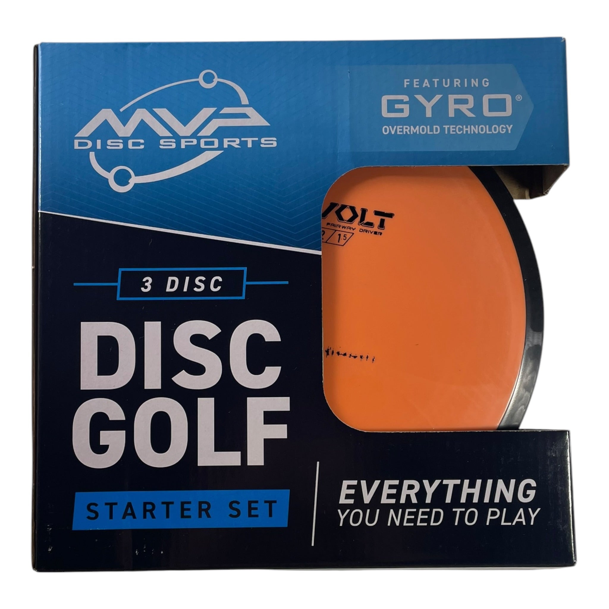 MVP Disc Sports MVP Electron Starter Set - Includes Volt, Matrix, and Atom Disc Golf