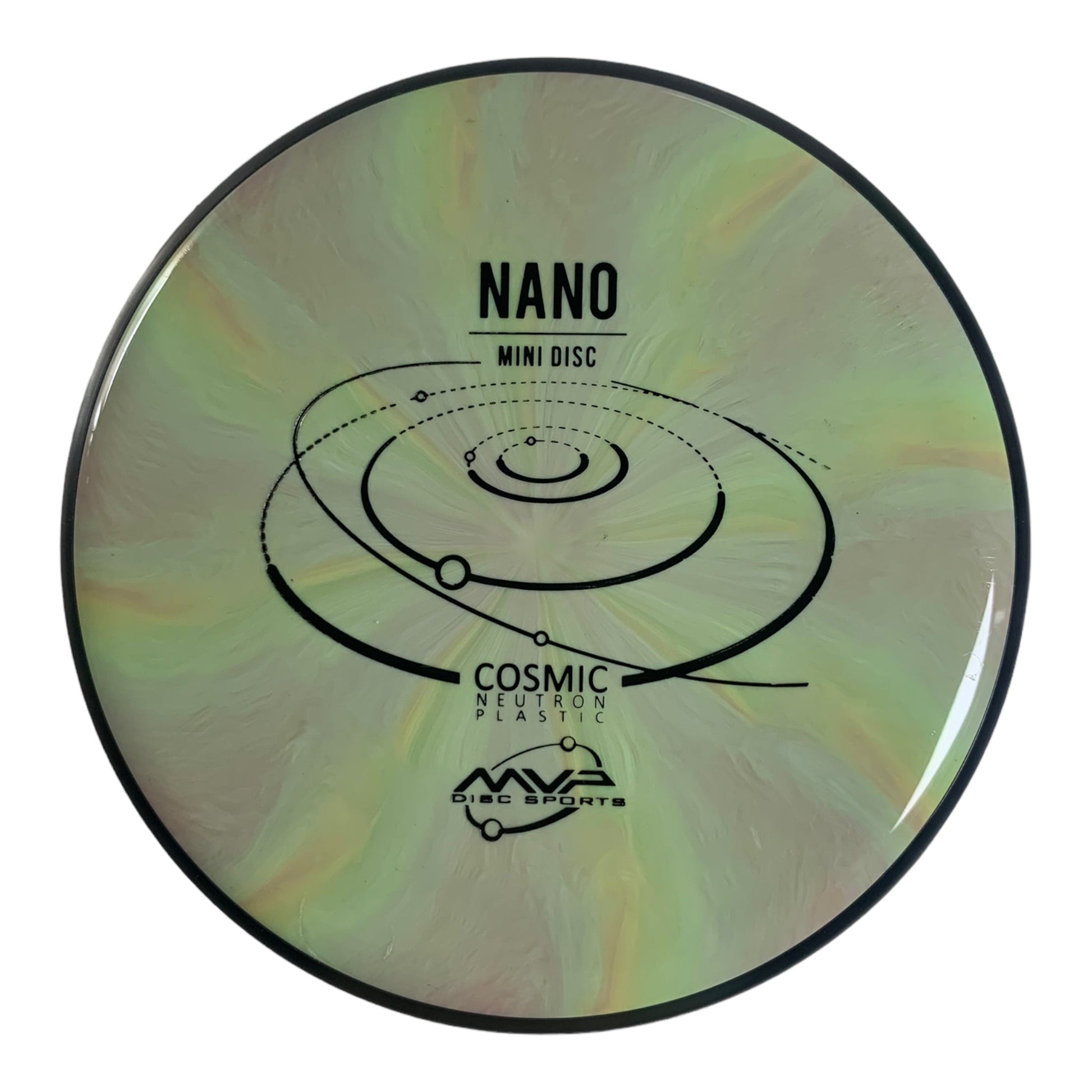 MVP Disc Sports MVP Nano Mini Marker Disc | Cosmic Neutron | Tan Disc Golf