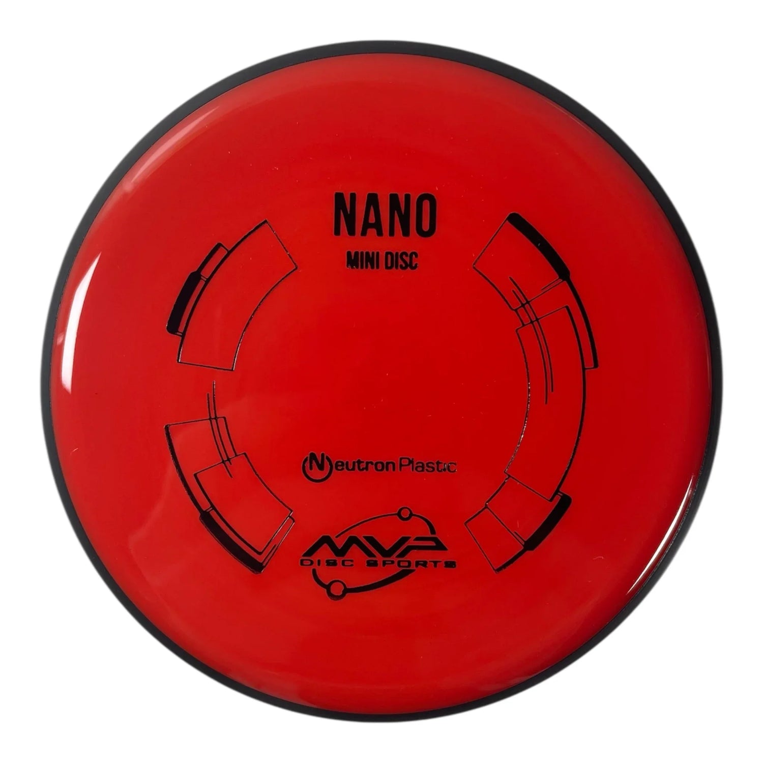 MVP Disc Sports MVP Nano Mini Marker Disc | Neutron | Orange Disc Golf