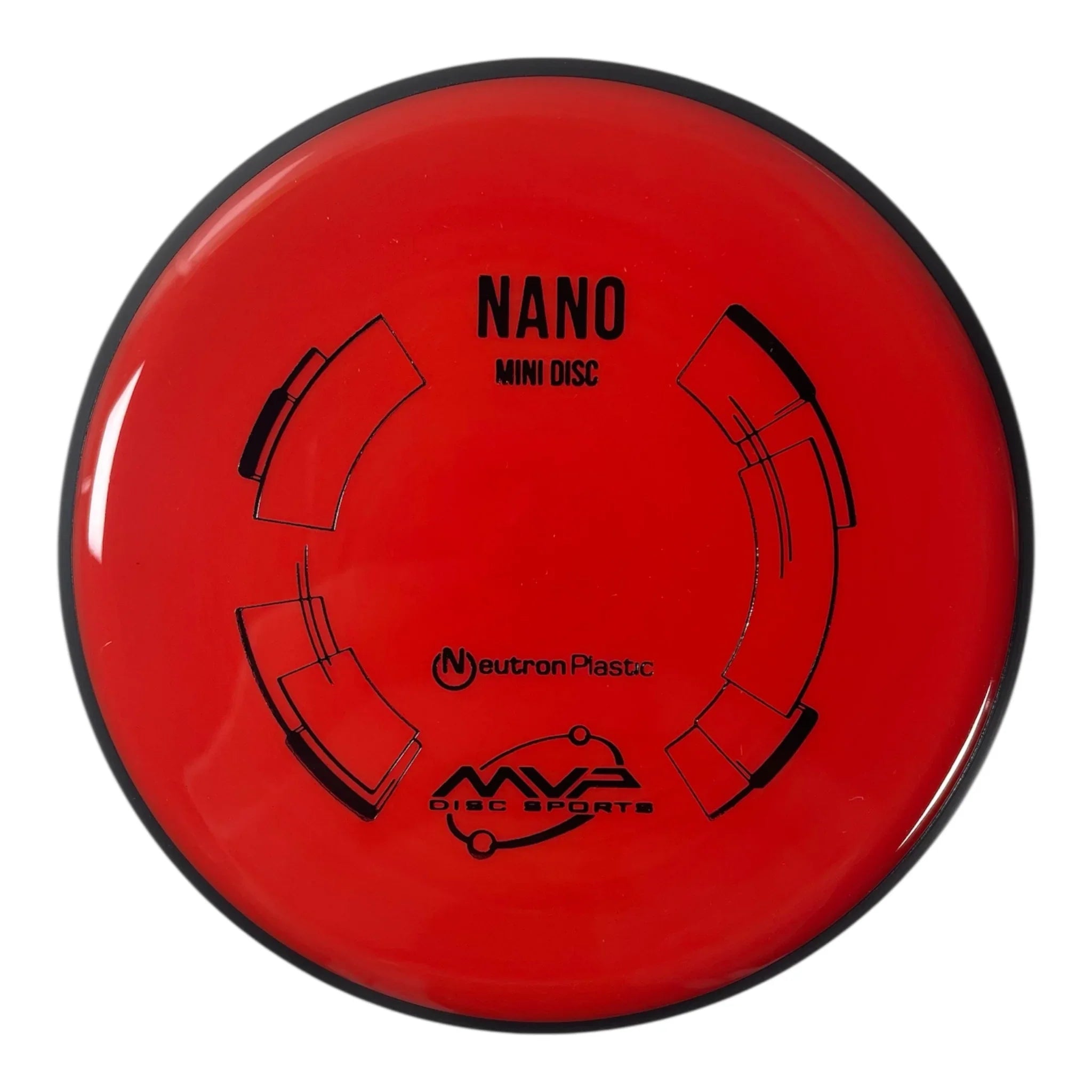 MVP Disc Sports MVP Nano Mini Marker Disc | Neutron | Orange Disc Golf