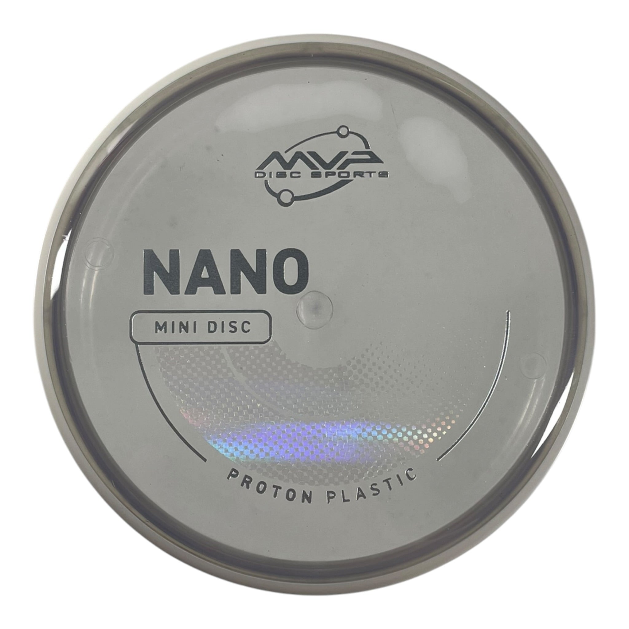 MVP Disc Sports MVP Nano Mini Marker Disc | Proton | Clear (Project Lab Coat) Disc Golf