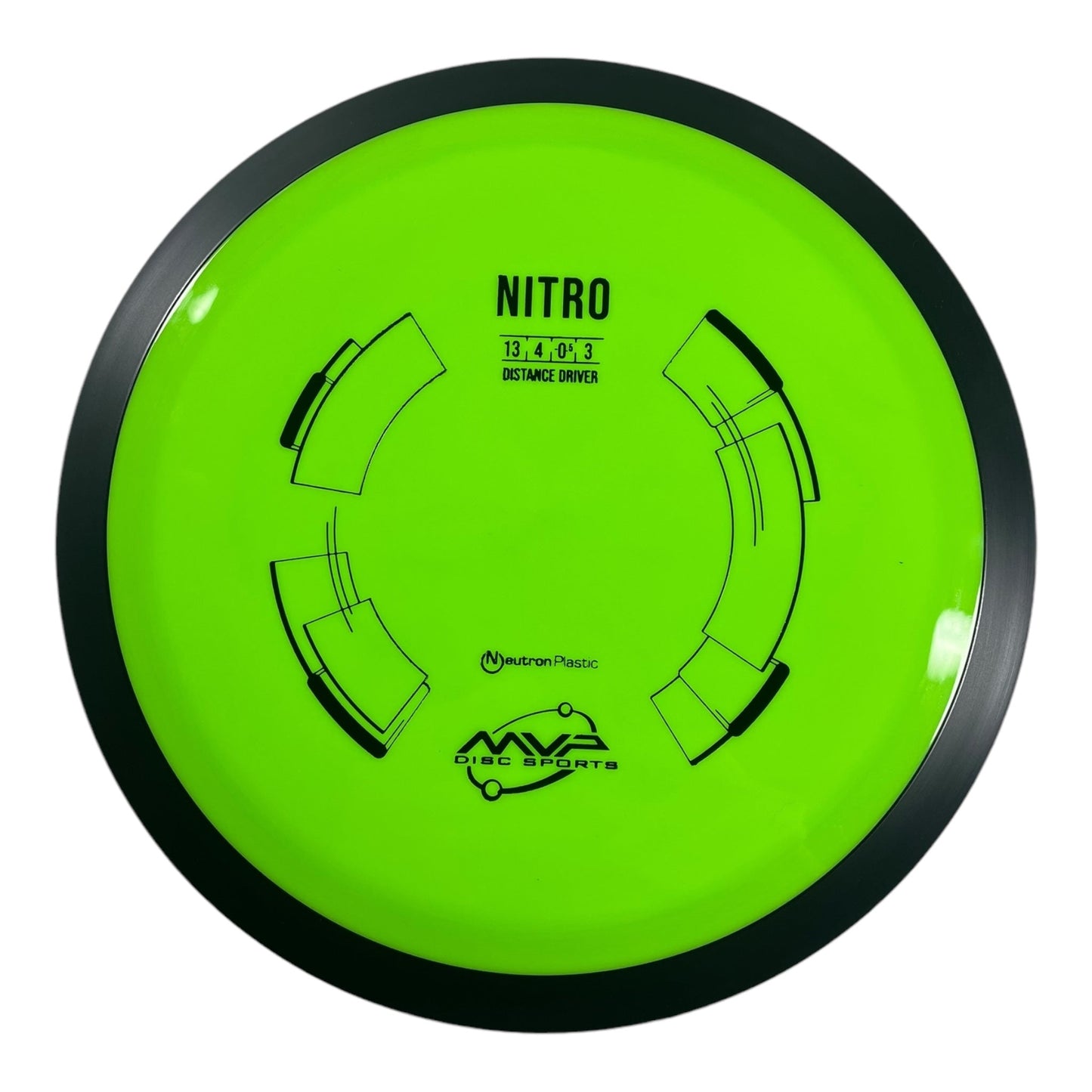 MVP Disc Sports Nitro | Neutron | Green/Black 167g Disc Golf