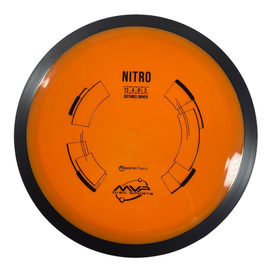 MVP Disc Sports Nitro | Neutron | Orange/Black 168g Disc Golf