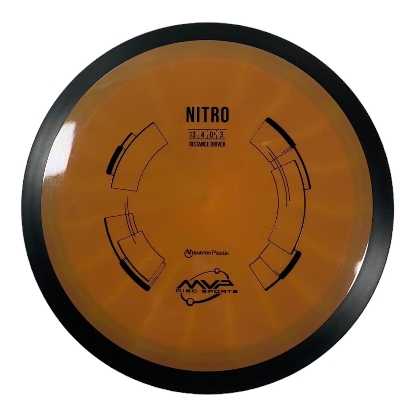 MVP Disc Sports Nitro | Neutron | Orange/Black 173g Disc Golf