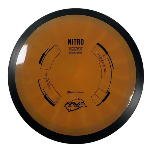 MVP Disc Sports Nitro | Neutron | Orange/Black 173g Disc Golf