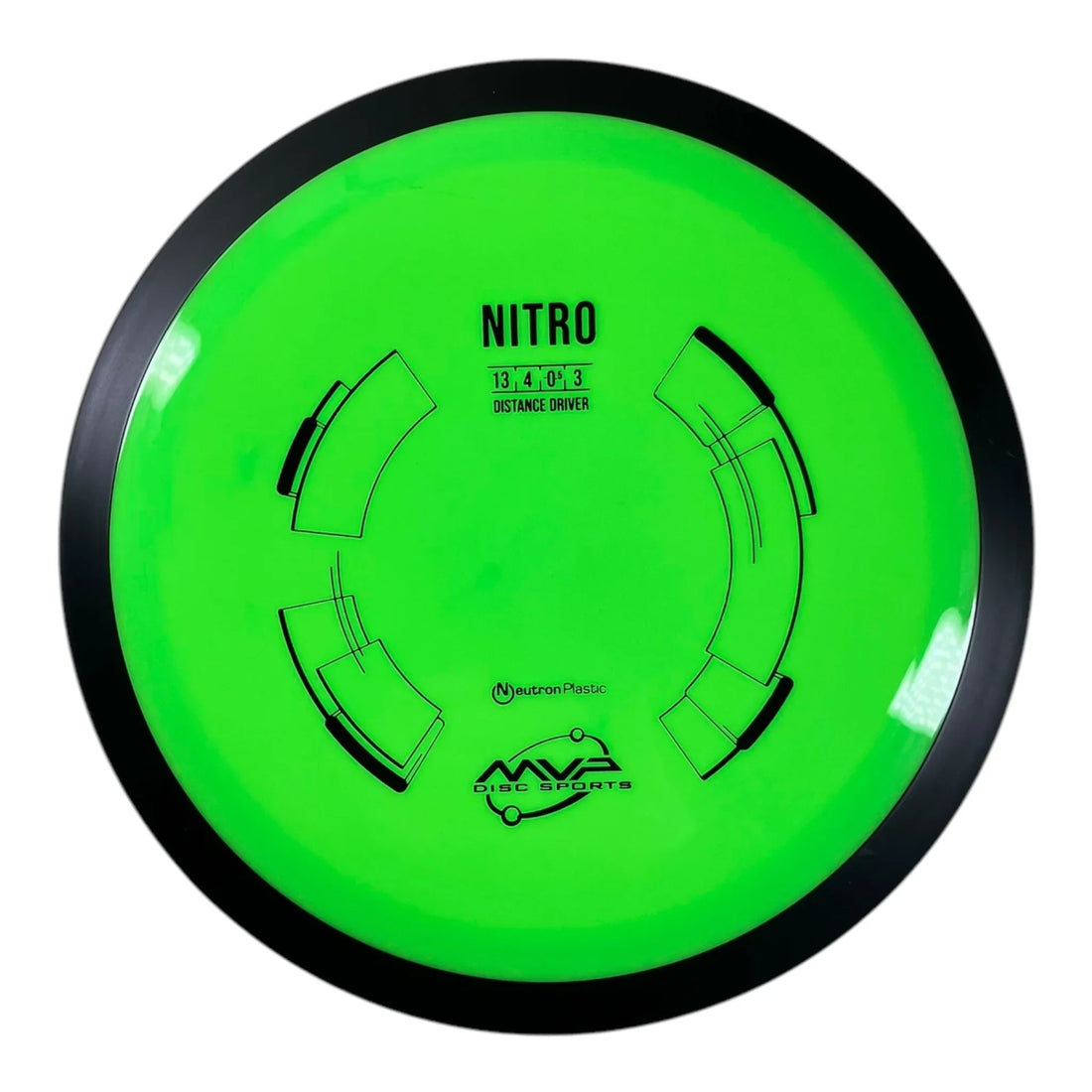 MVP Disc Sports Nitro | Neutron | Green/Black 175g Disc Golf