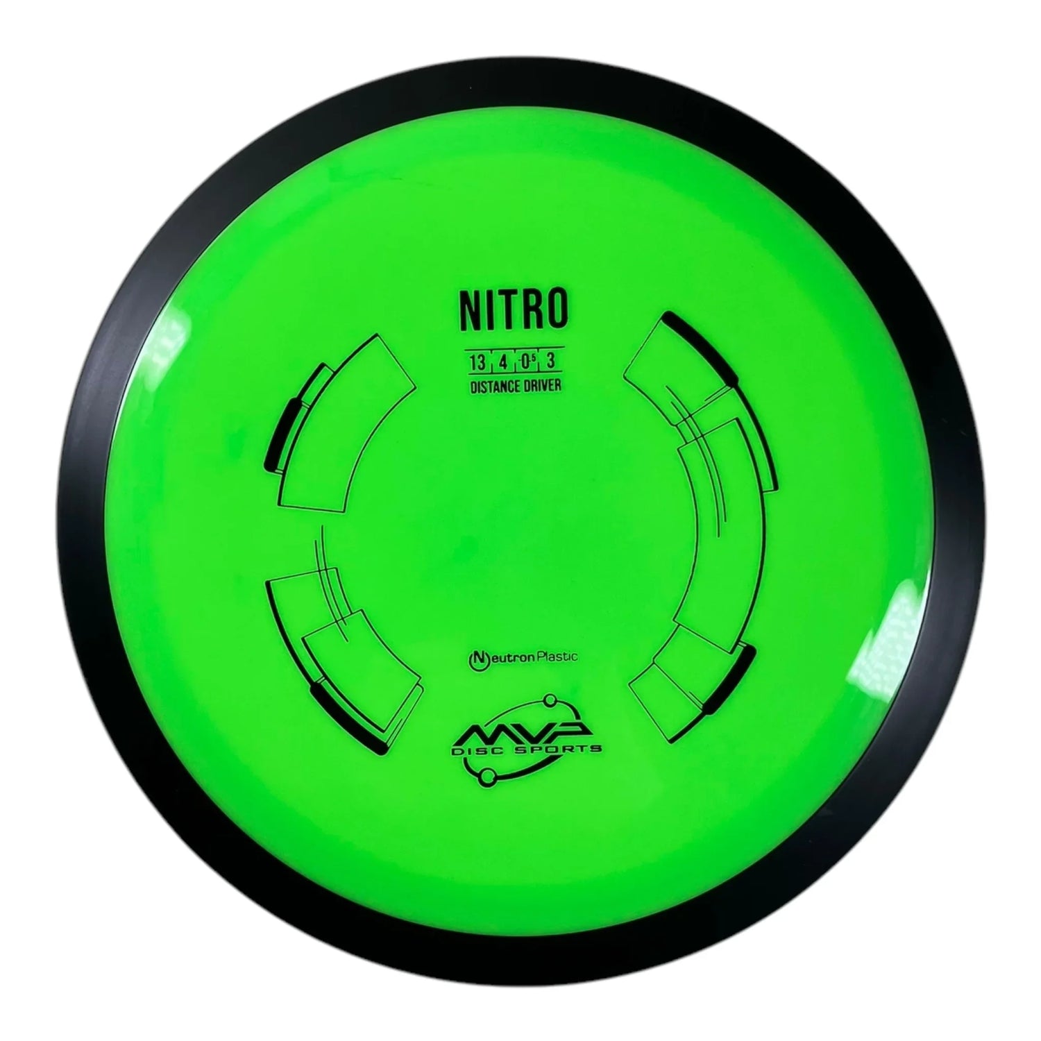 MVP Disc Sports Nitro | Neutron | Green/Black 175g Disc Golf