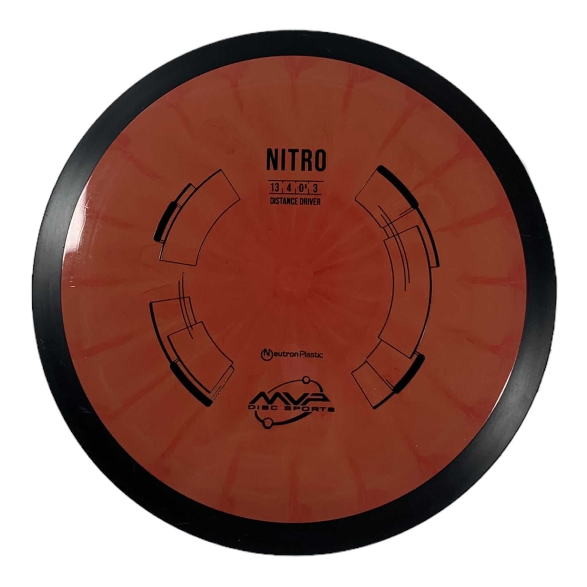 MVP Disc Sports Nitro | Neutron | Red/Black 174g Disc Golf