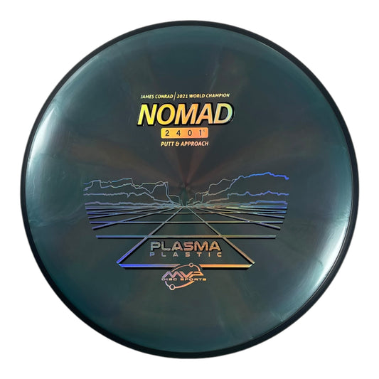 MVP Disc Sports Nomad | Plasma | Blue/Black 169g (James Conrad) Disc Golf