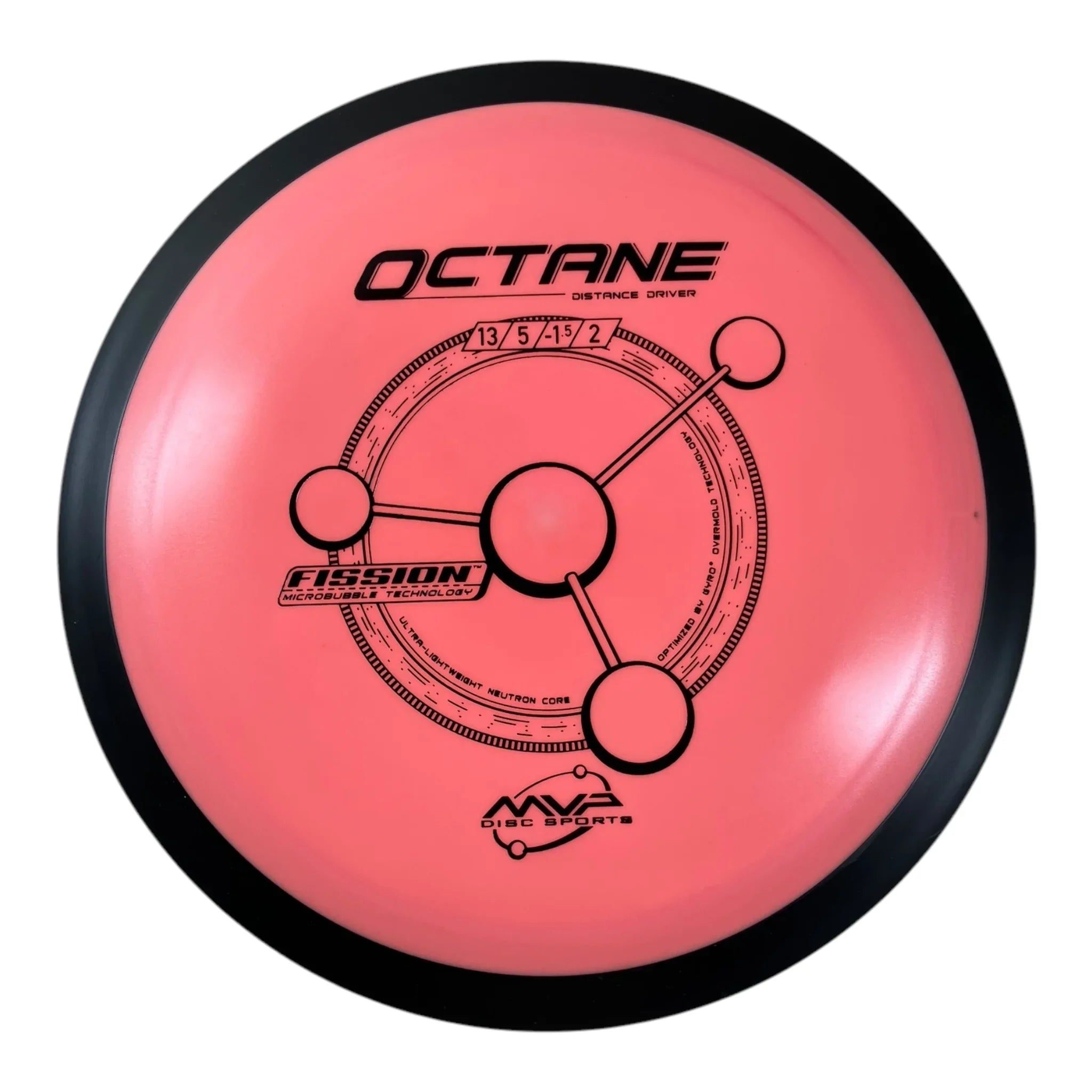 MVP Disc Sports Octane | Fission | Pink/Black 172g Disc Golf