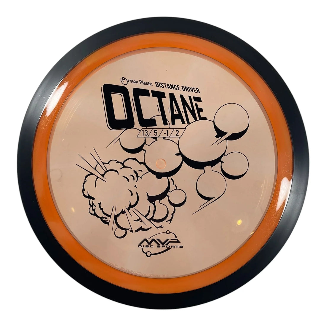 MVP Disc Sports Octane | Proton | Orange/Black 172g Disc Golf