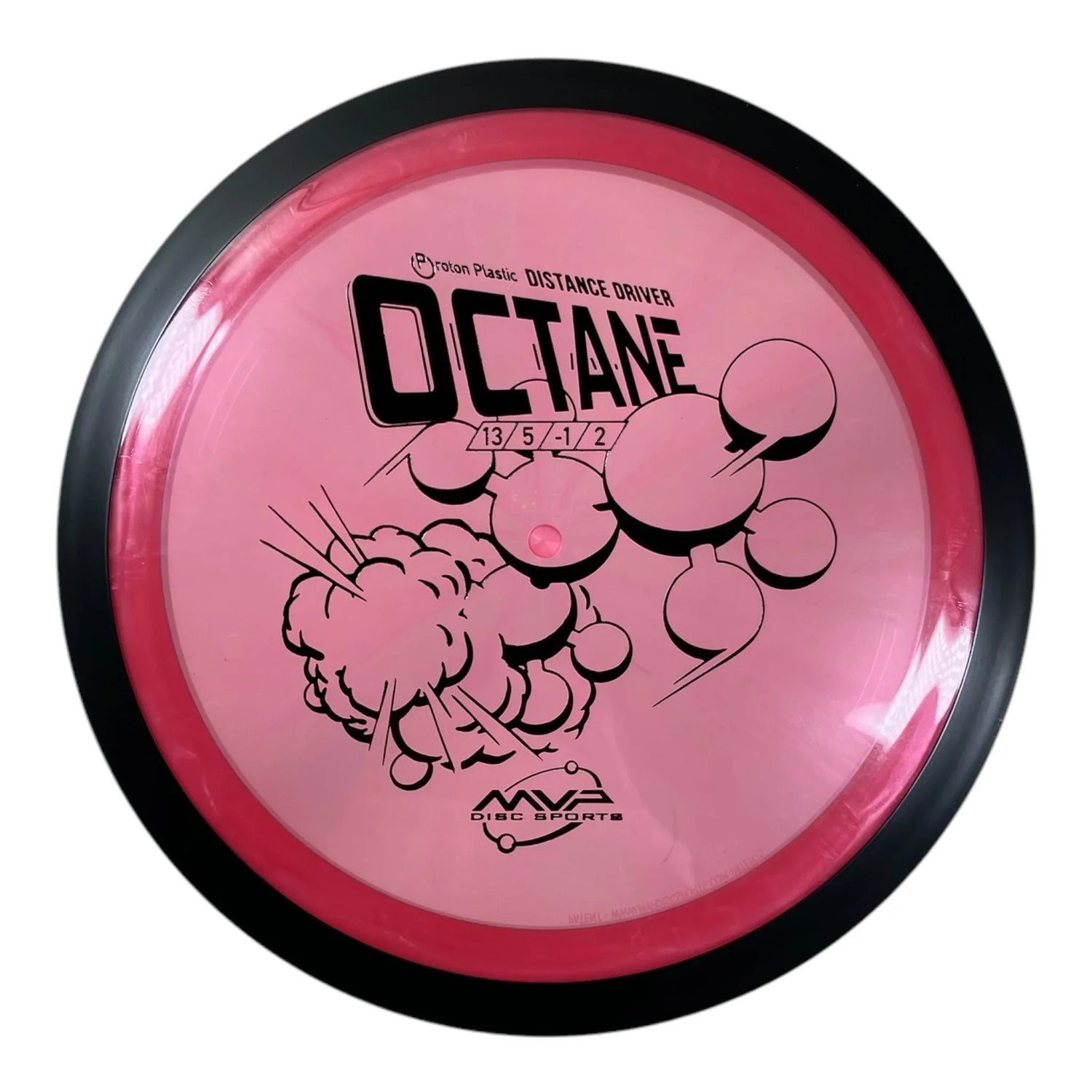 MVP Disc Sports Octane | Proton | Pink/Black 166g Disc Golf
