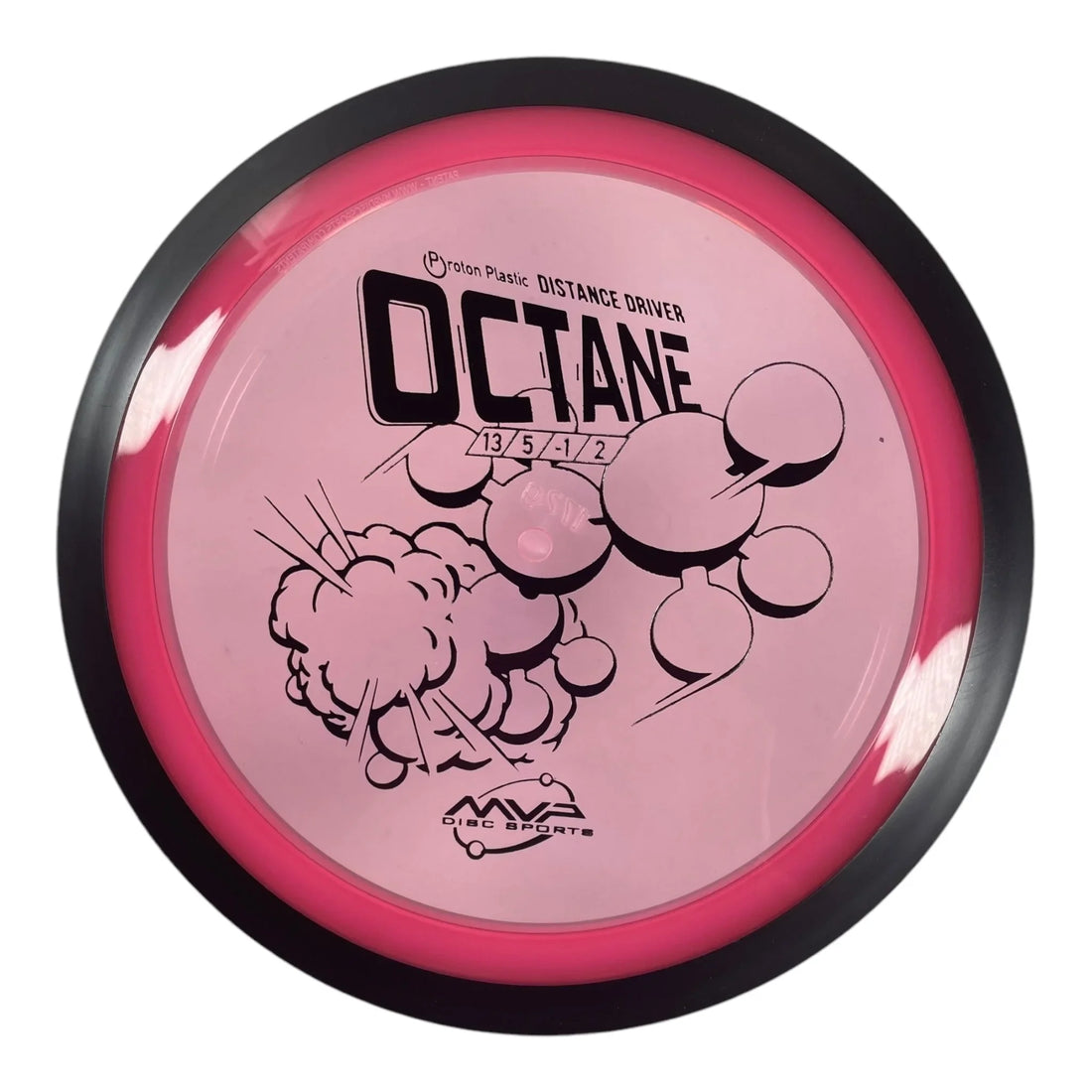 MVP Disc Sports Octane | Proton | Pink/Black 168 - 172g Disc Golf