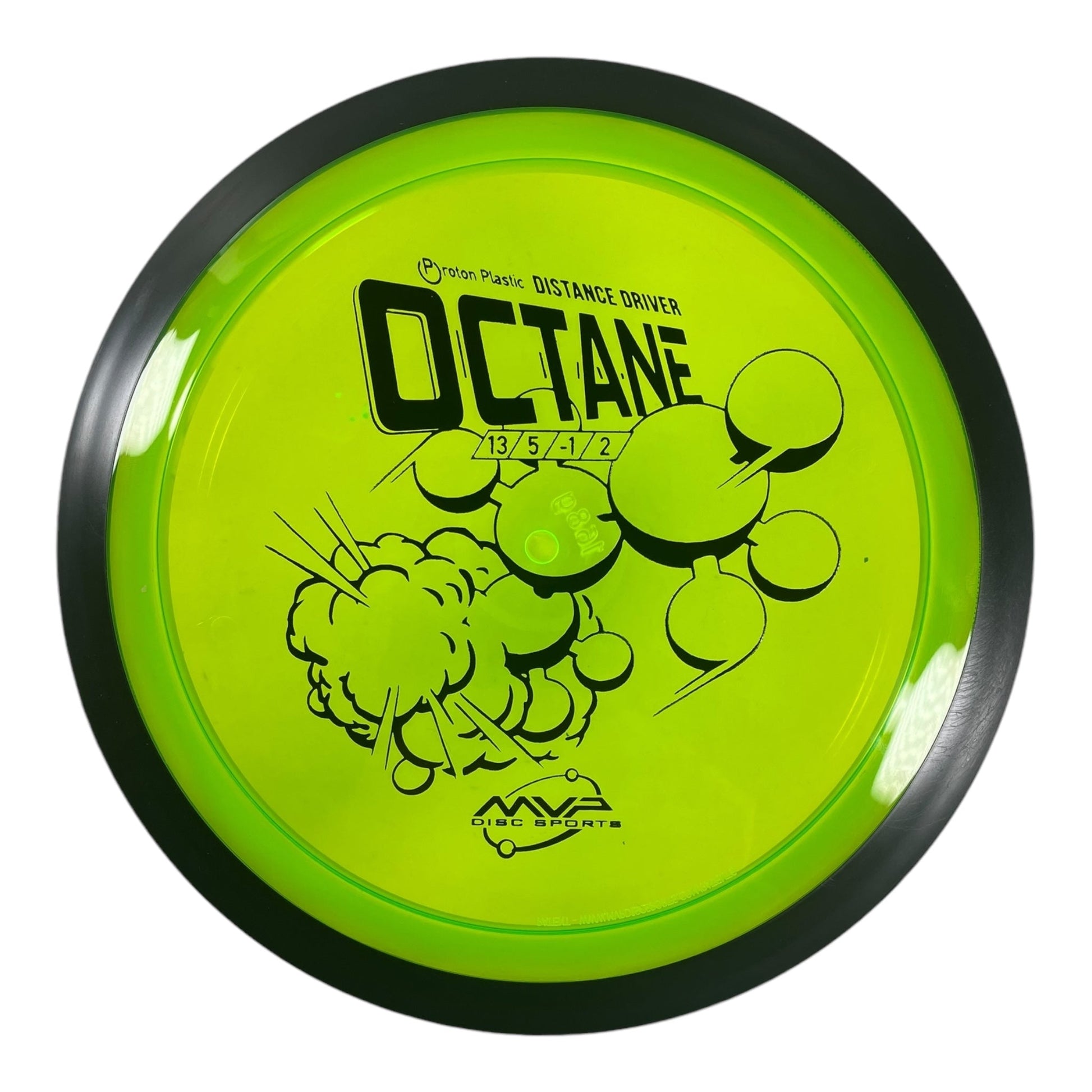 MVP Disc Sports Octane | Proton | Green/Black 168g Disc Golf