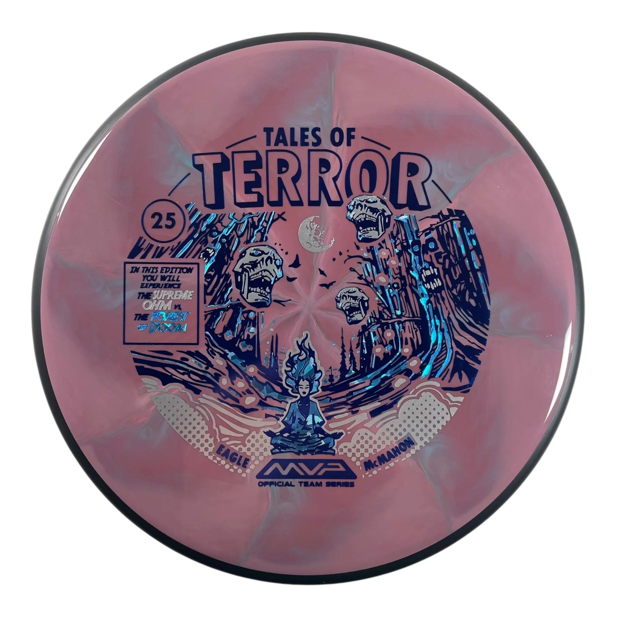 MVP Disc Sports Ohm | Cosmic Neutron | Purple/Blue 173g (Eagle McMahon Halloween 2025) Disc Golf
