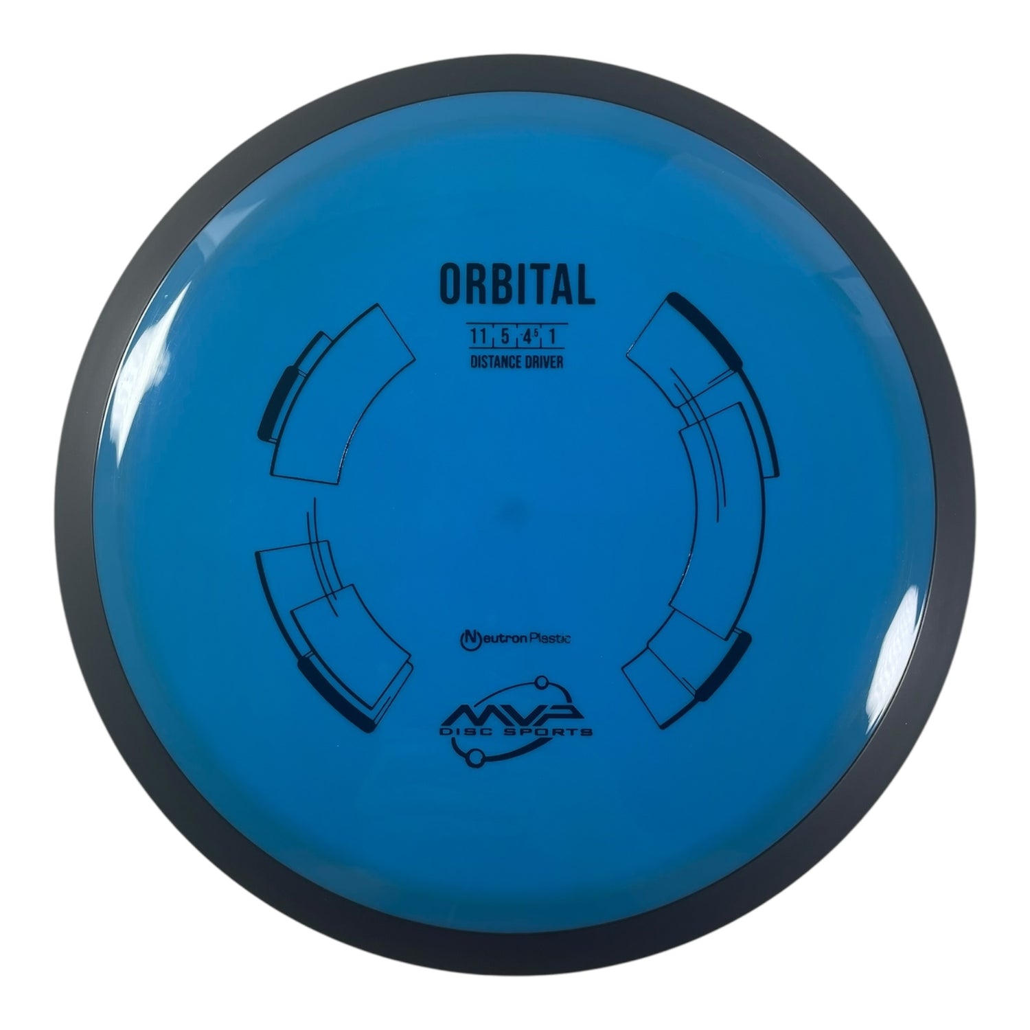 MVP Disc Sports Orbital | Neutron | Blue/Black 163g Disc Golf