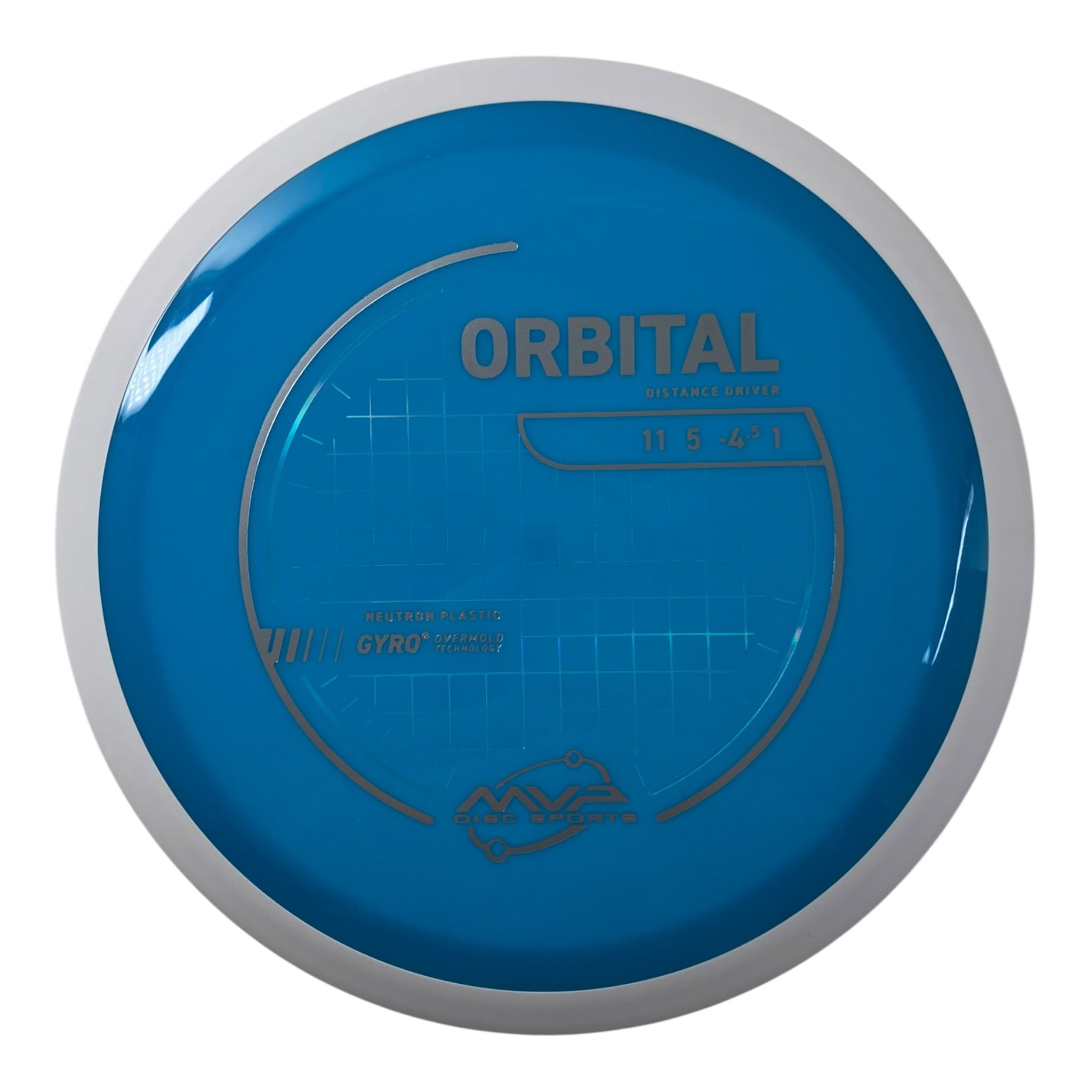 MVP Disc Sports Orbital | Neutron | Blue/White 173g (Project Lab Coat) Disc Golf