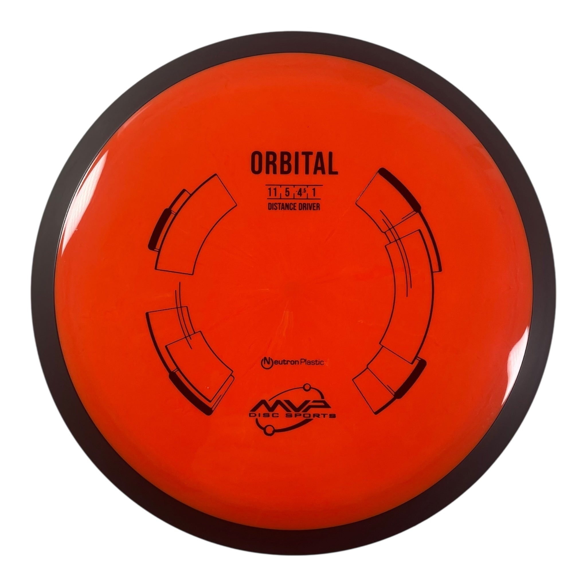 MVP Disc Sports Orbital | Neutron | Orange/Black 163g Disc Golf